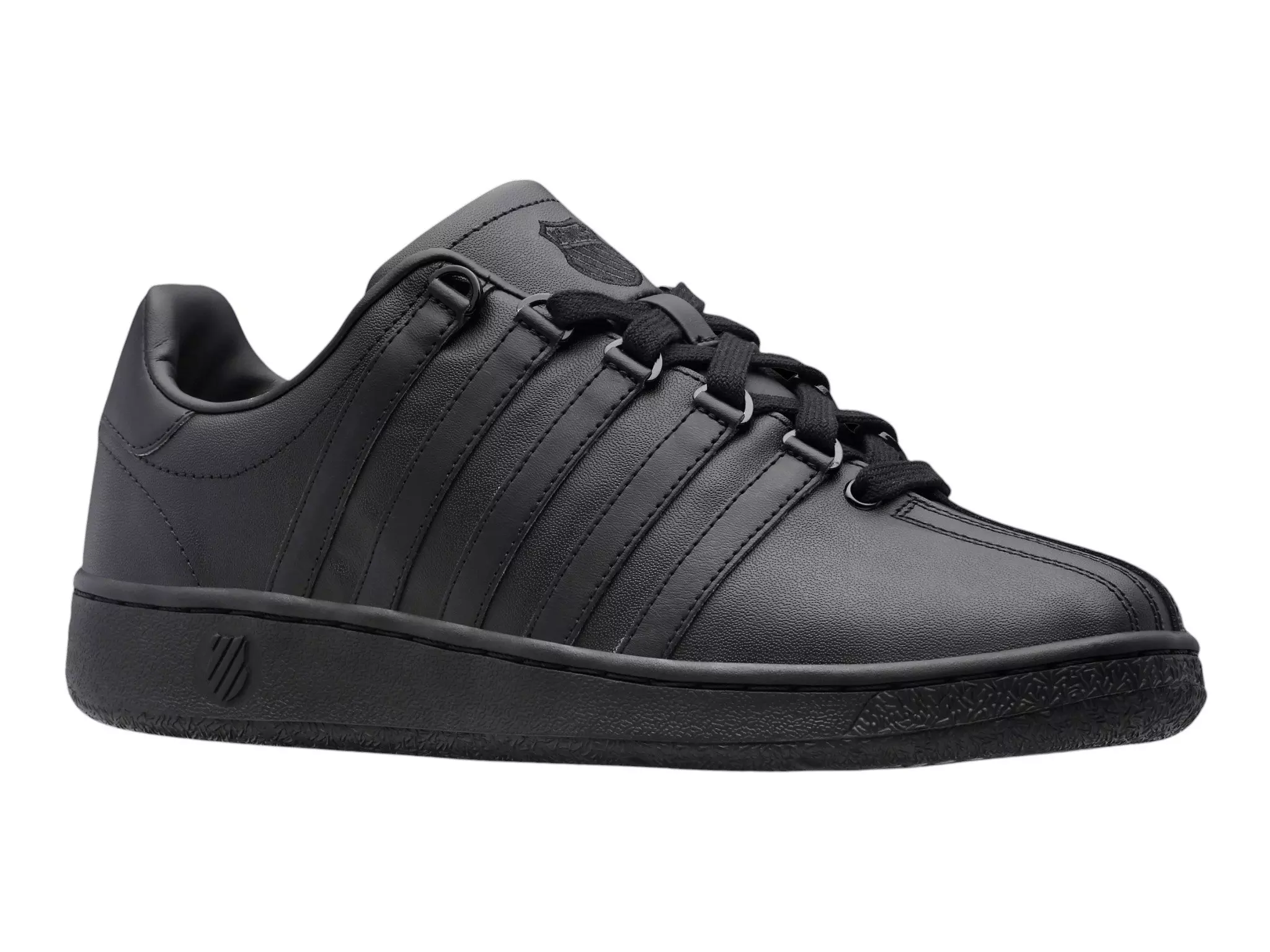 K-Swiss Classic VN "Black/Black" Men's Extra Wide Casual Shoe - BLACK
