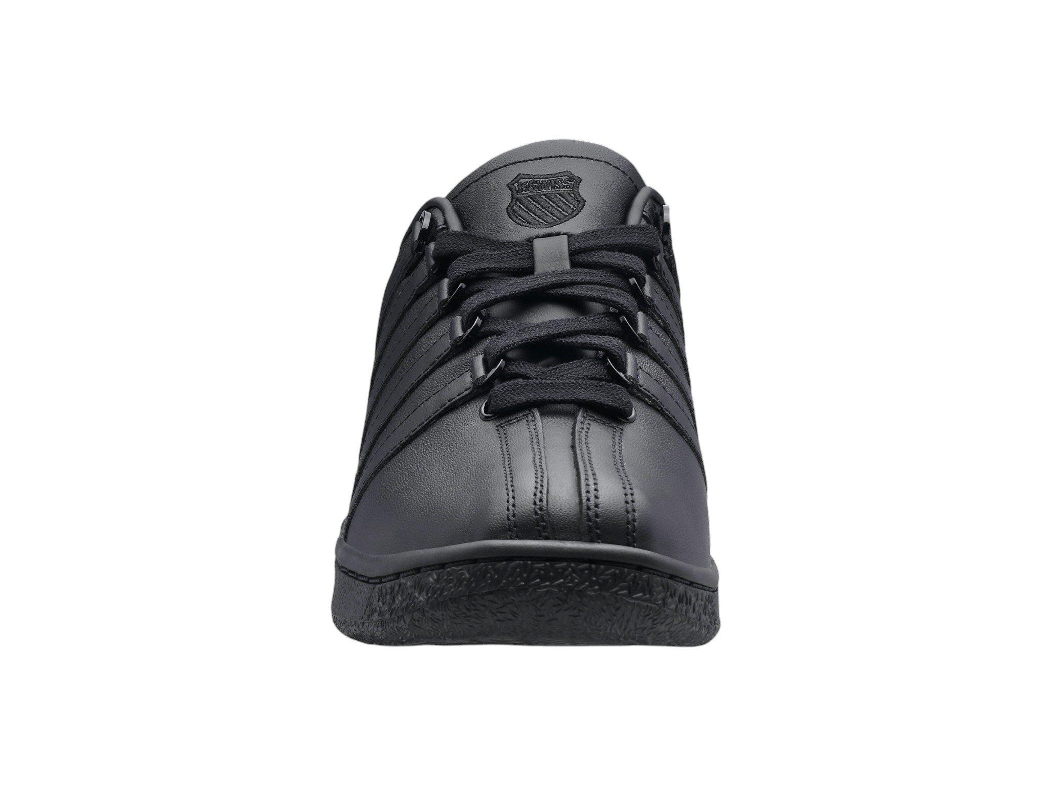 K-Swiss Classic VN "Black/Black" Men's Extra Wide Casual Shoe - BLACK