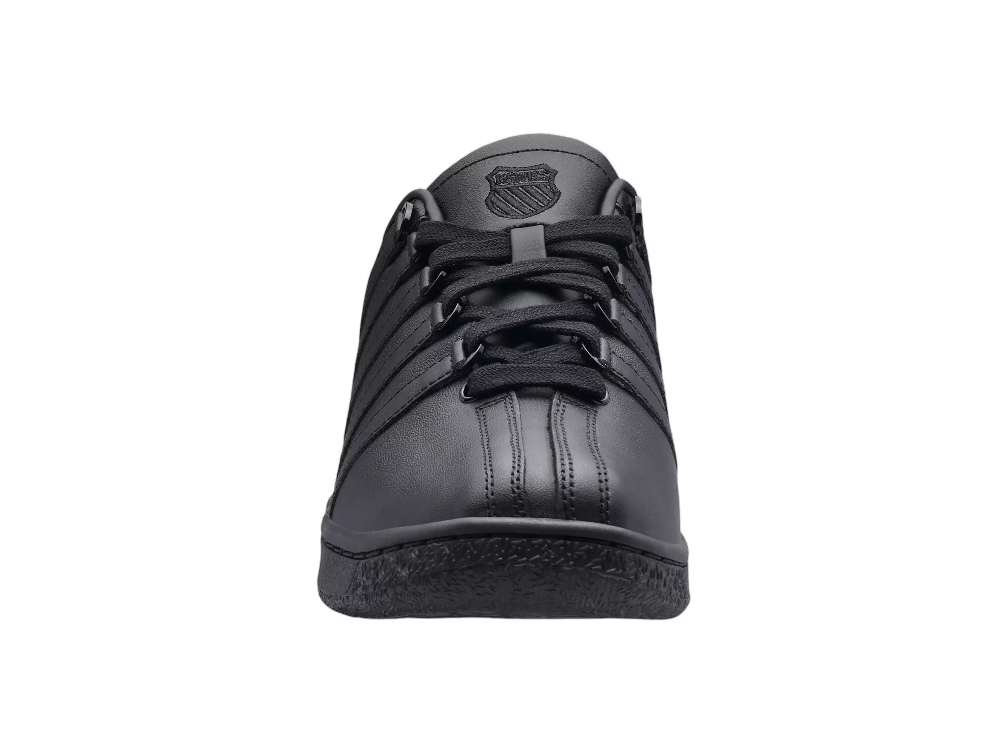 K-Swiss Classic VN "Black/Black" Men's Extra Wide Casual Shoe - BLACK