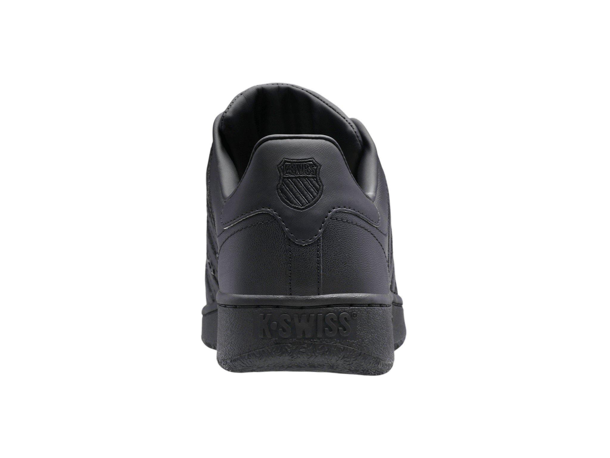 K-Swiss Classic VN "Black/Black" Men's Extra Wide Casual Shoe - BLACK