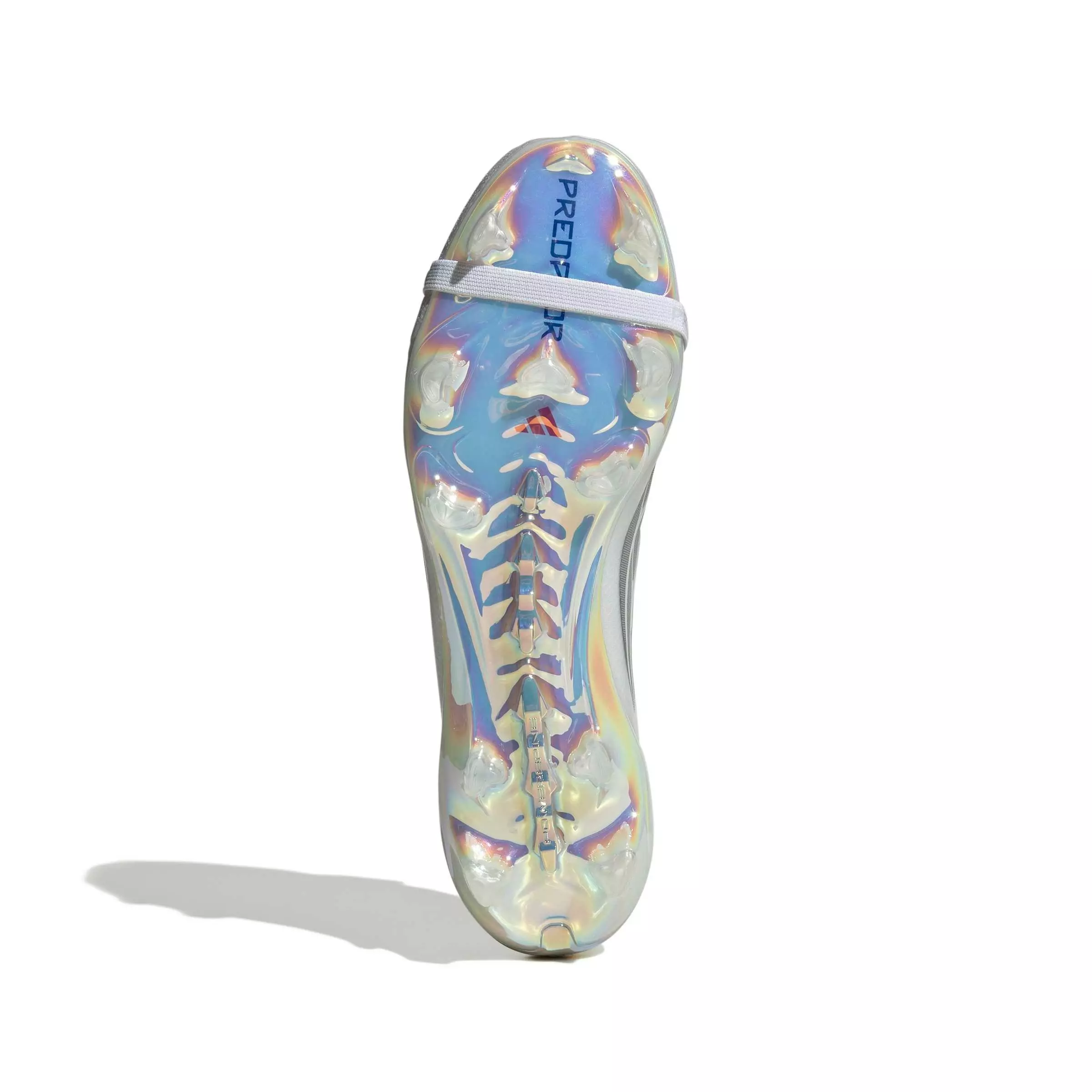 adidas Predator Elite Fold-Over Tongue FG "Ftwr White/Zero/Team Royal Blue" Men's Soccer Cleat - WHITE/ZERO/ROYAL