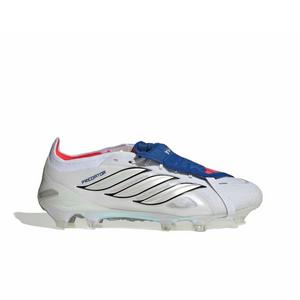 adidas Predator Elite Fold-Over Tongue FG "Ftwr White/Zero/Team Royal Blue" Men's Soccer Cleat