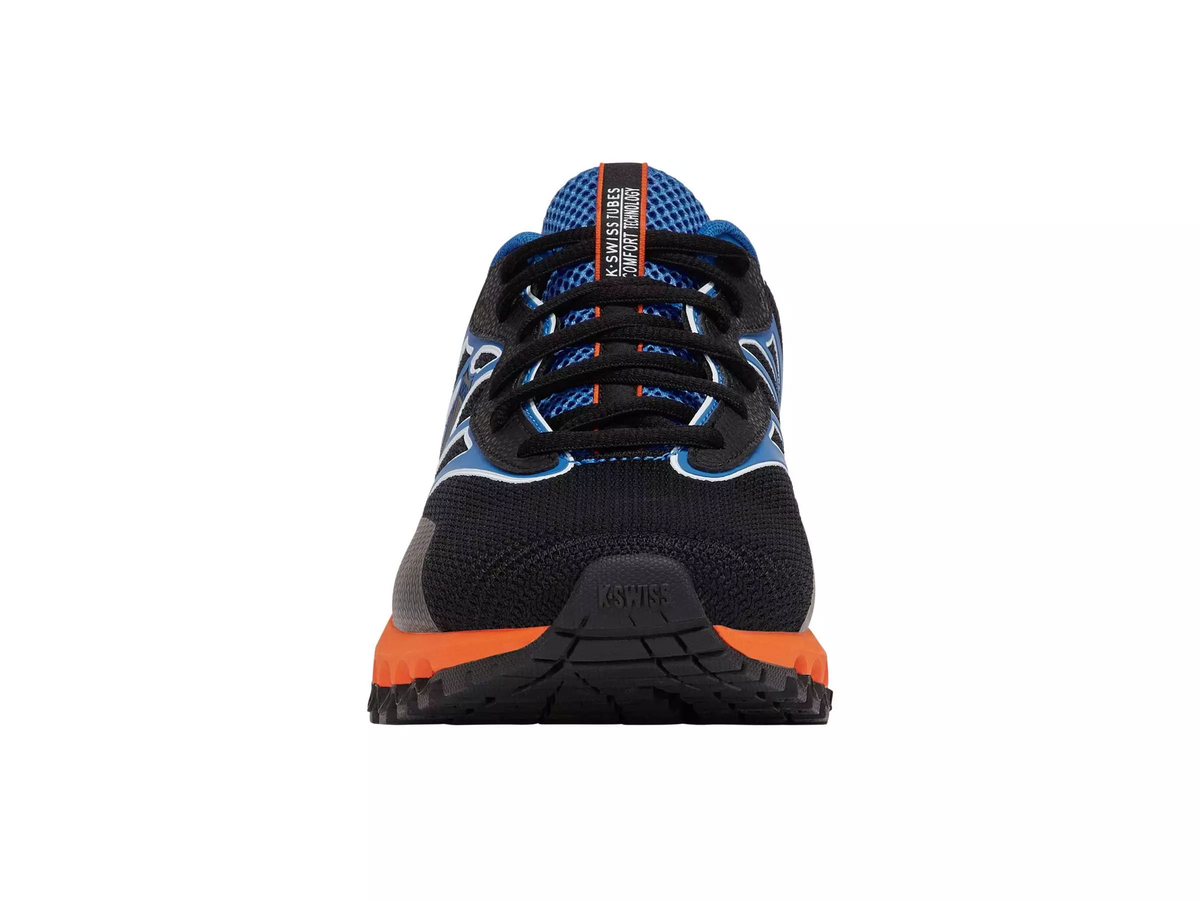 K-Swiss Tubes Sport "Black/French Blue/Flame" Men's Shoe - BLACK/FRENCH BLUE/FLAME