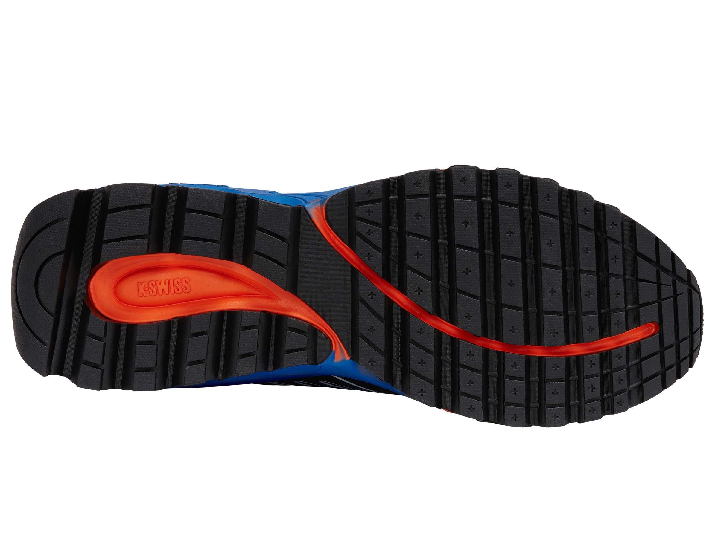 K-Swiss Tubes Sport "Black/French Blue/Flame" Men's Shoe - BLACK/FRENCH BLUE/FLAME