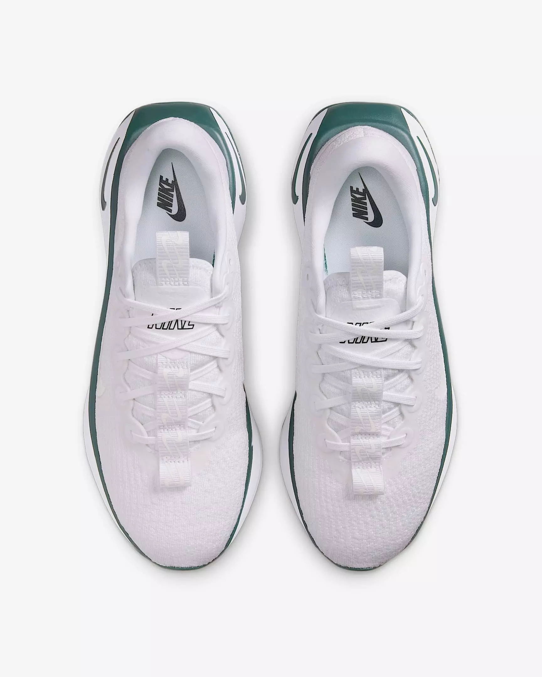 Nike Motiva "White/Summit White/Vintage Green" Women's Walking Shoe - WHITE/WHITE/GREEN