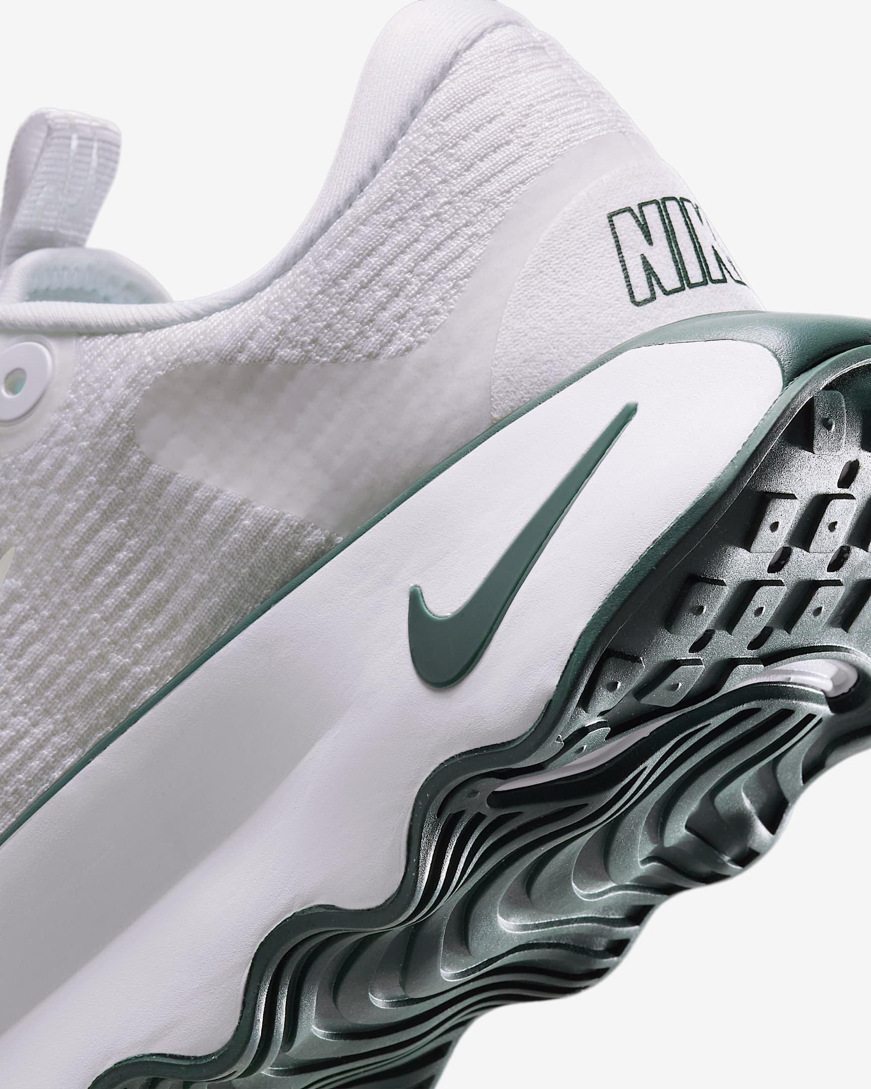 Nike Motiva "White/Summit White/Vintage Green" Women's Walking Shoe - WHITE/WHITE/GREEN Thumbnail View 7