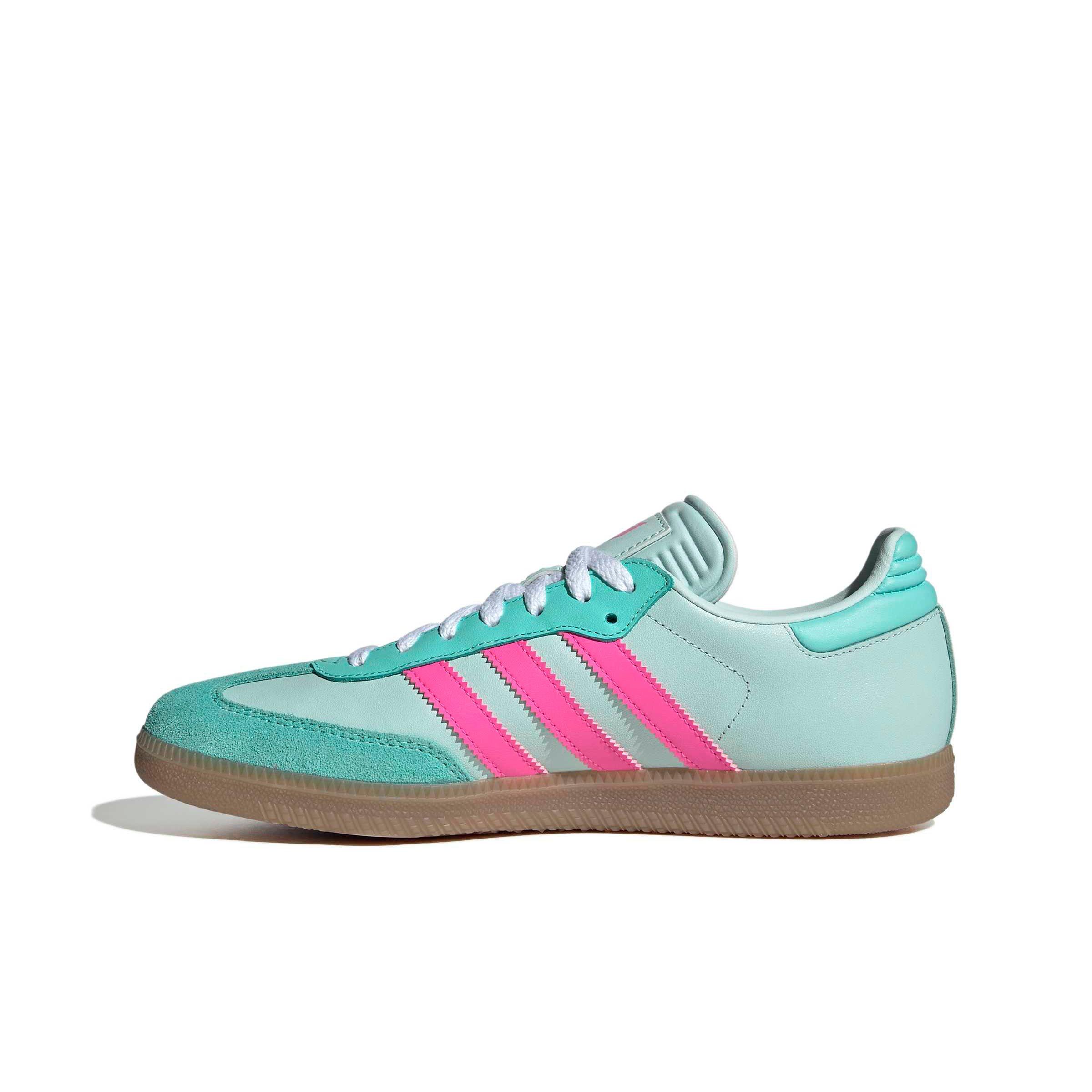 adidas Samba Messi "Halo Mint/Lucid Pink/Gum 4" Men's Soccer Shoe - MINT/PINK/GUM Thumbnail View 2