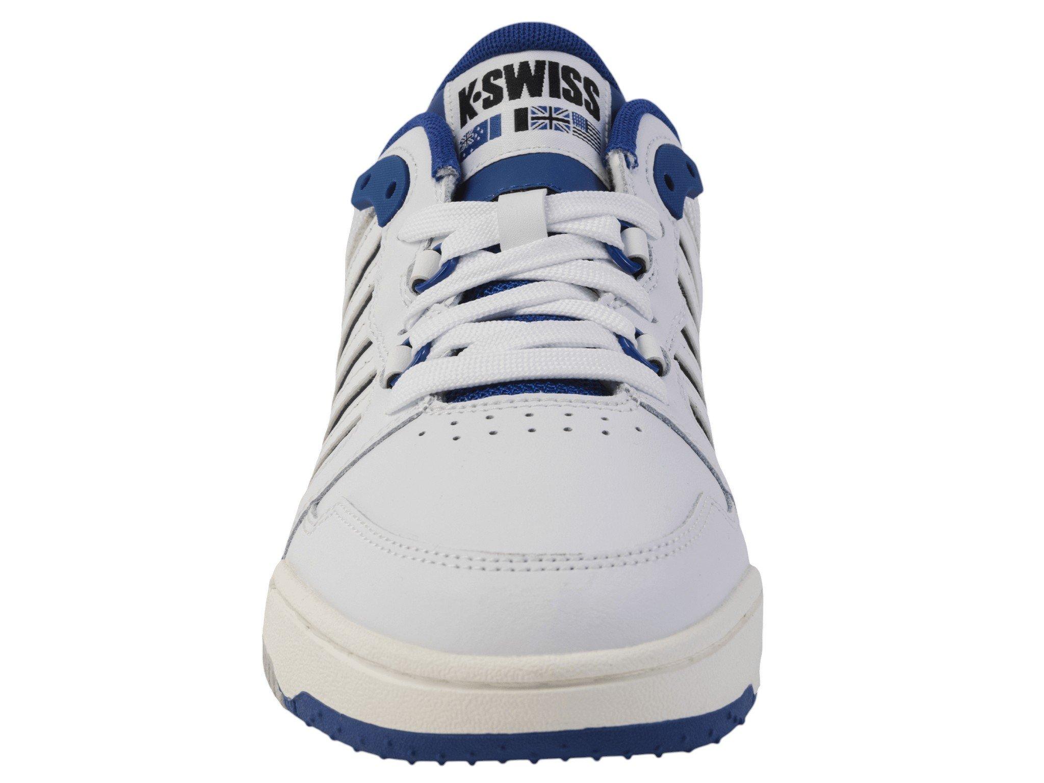 K-Swiss SI-18 Rival "White/Blue/Black" Men's Shoe - WHITE/BLUE/BLACK