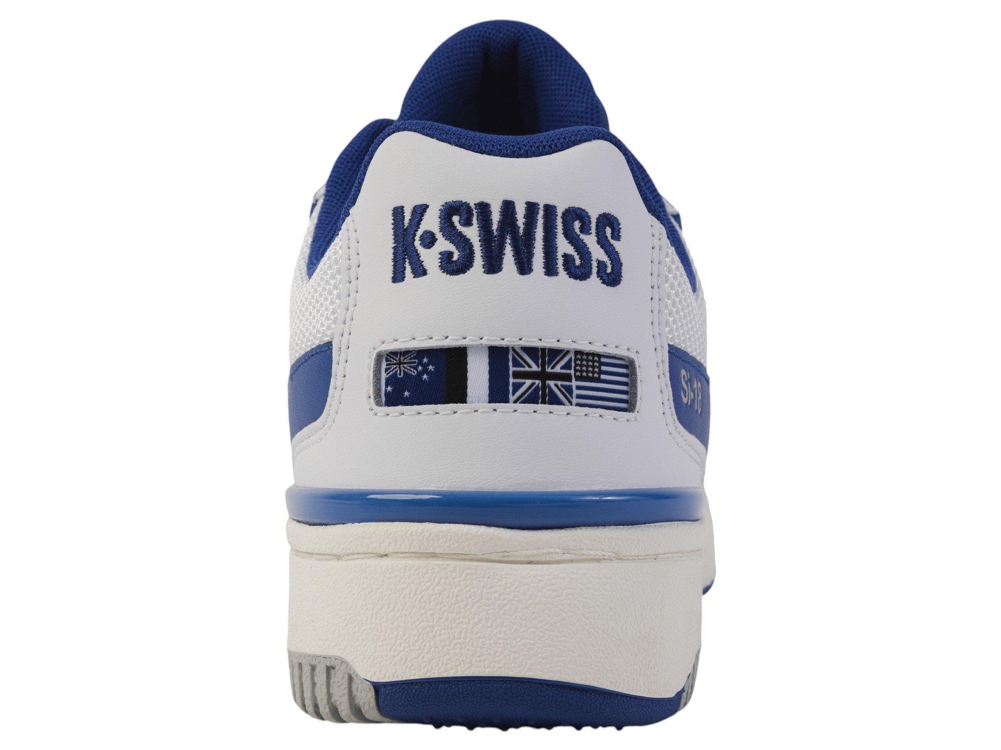 K-Swiss SI-18 Rival "White/Blue/Black" Men's Shoe - WHITE/BLUE/BLACK