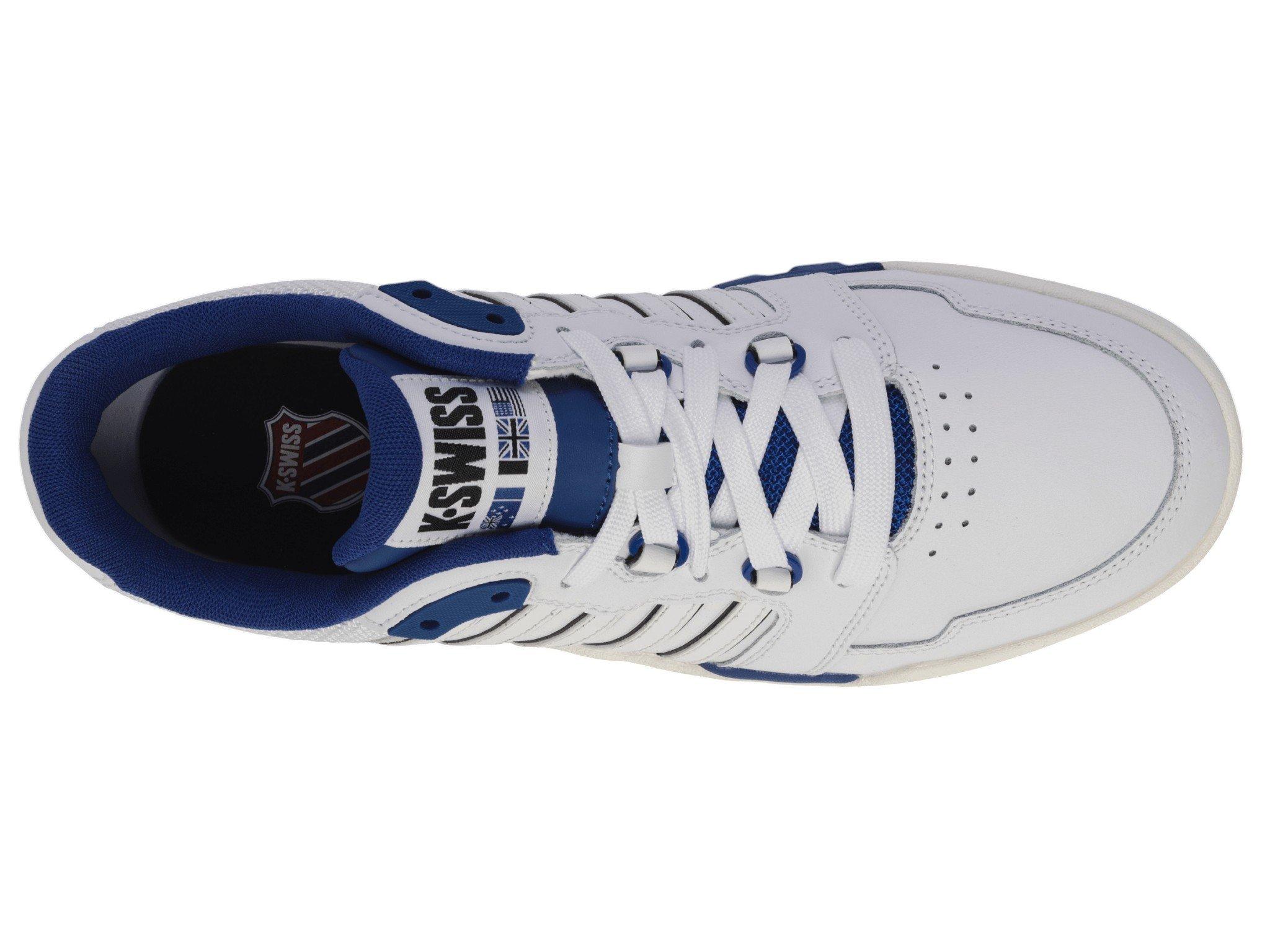 K-Swiss SI-18 Rival "White/Blue/Black" Men's Shoe - WHITE/BLUE/BLACK