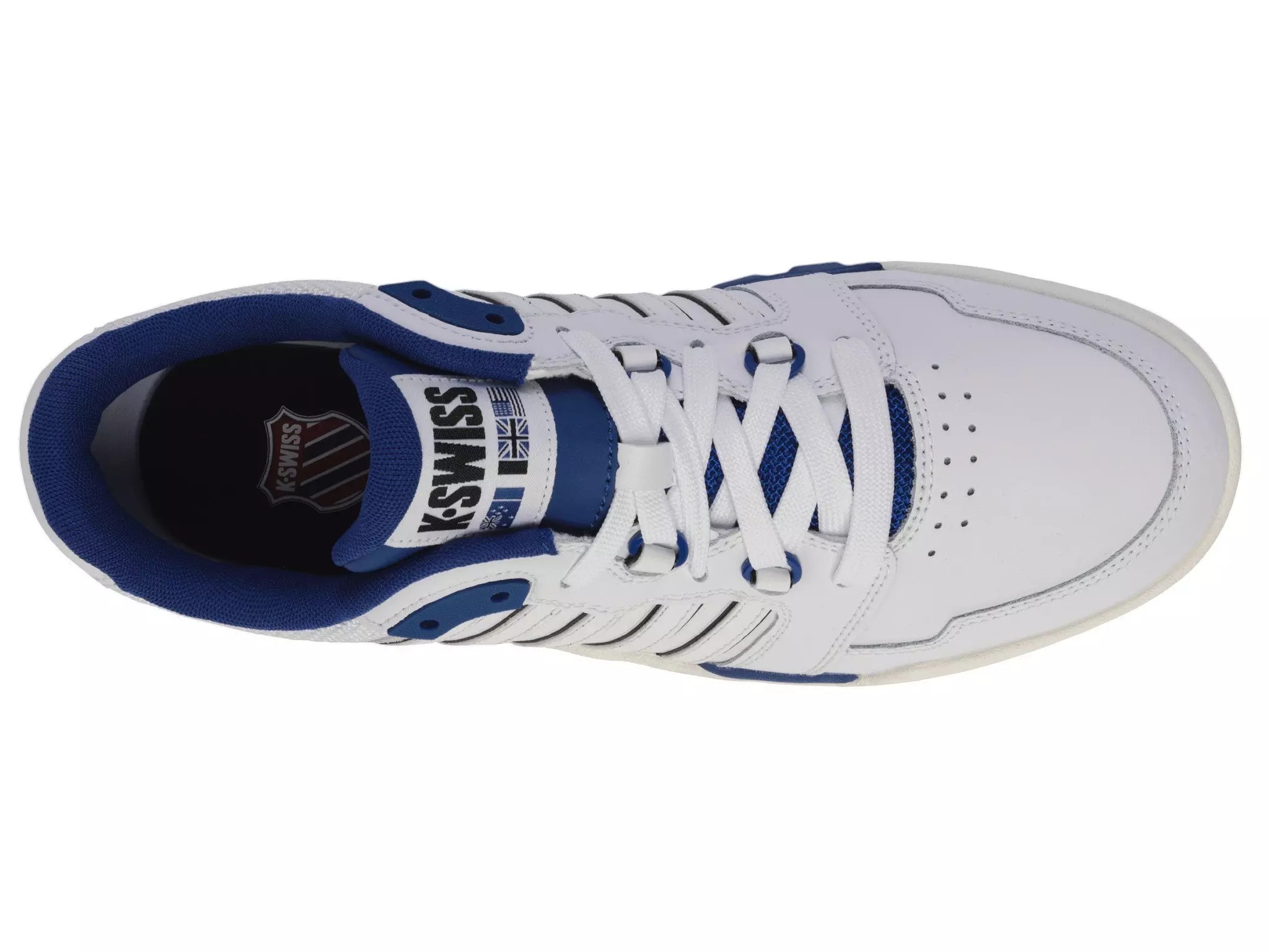 K-Swiss SI-18 Rival "White/Blue/Black" Men's Shoe - WHITE/BLUE/BLACK