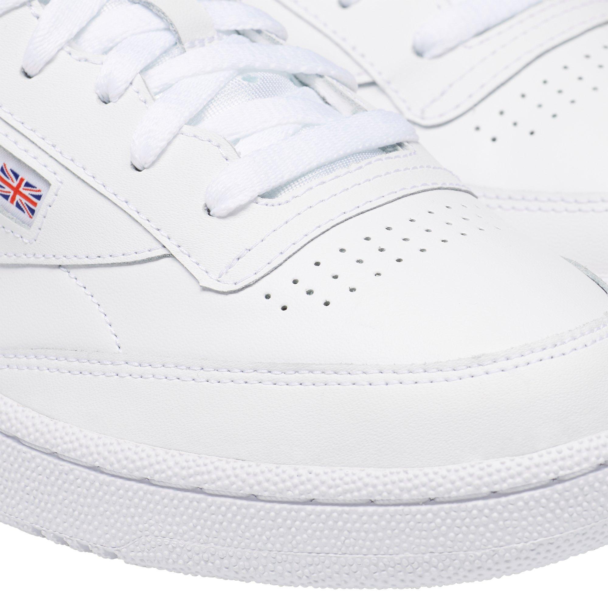 Reebok Club C 85 "White/Grey" Men's Shoe - WHITE/GREY Thumbnail View 4