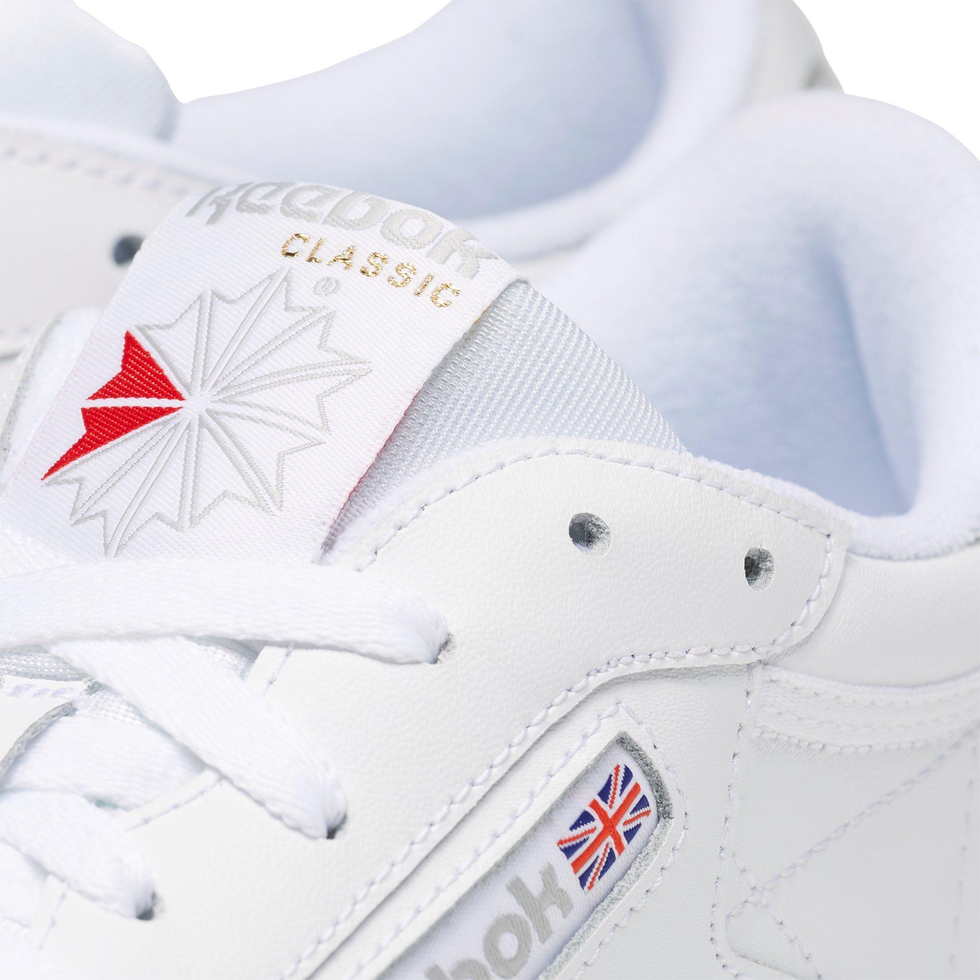 Reebok Club C 85 "White/Grey" Men's Shoe - WHITE/GREY Thumbnail View 5