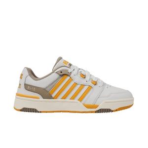 K-Swiss SI-18 Rival "White/Taupe/Jurassic Gold/Snow White" Men's Shoe - WHITE/TAUPE/GOLD