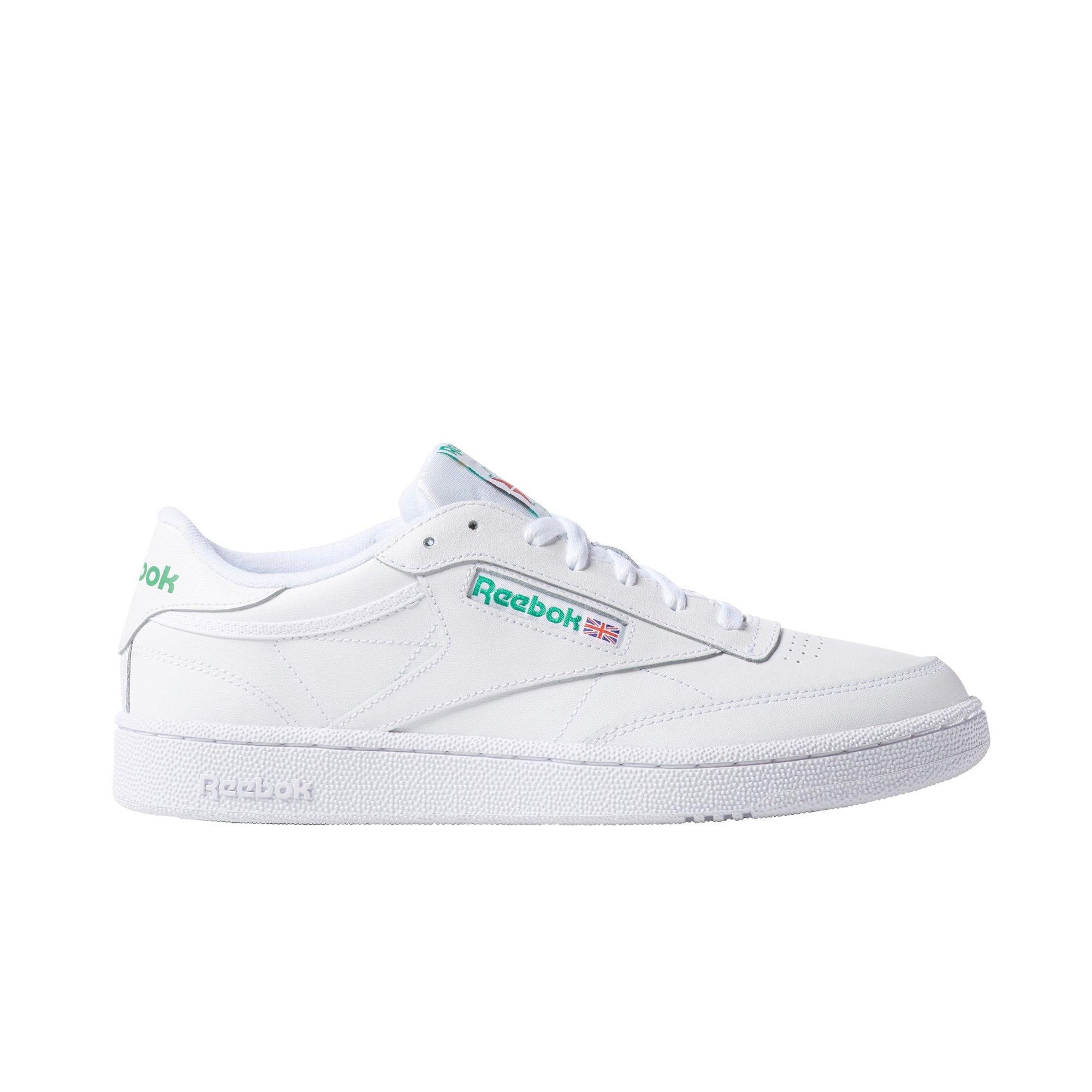 Reebok Club C 85 "White/Green" Men's Shoe - WHITE/GREEN Thumbnail View 1