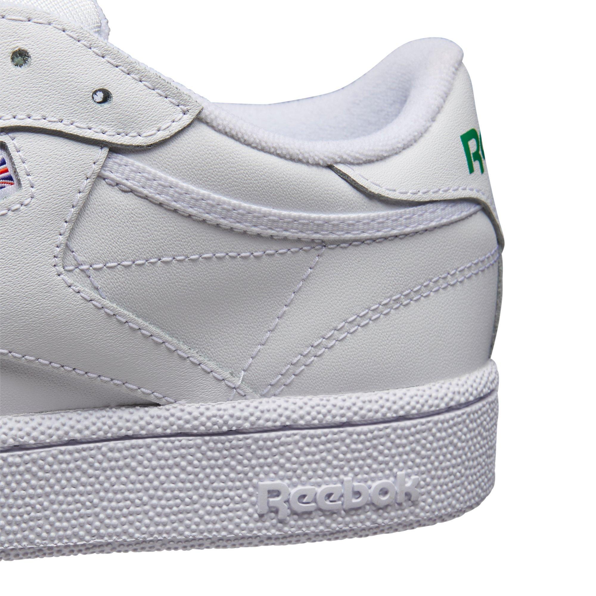 Reebok Club C 85 "White/Green" Men's Shoe - WHITE/GREEN Thumbnail View 6