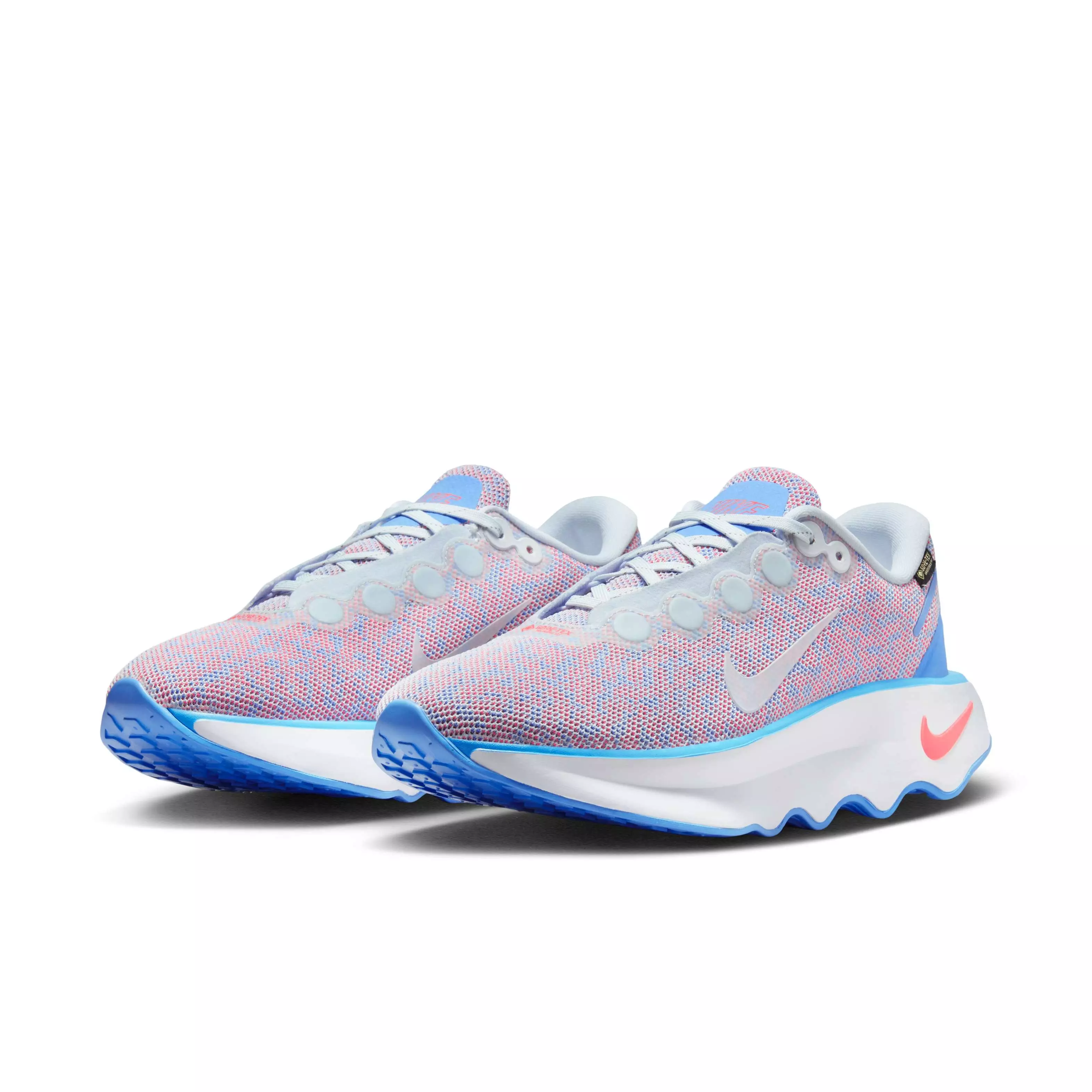 Nike Motiva "Blue Tint/University Blue/Bright Crimson/Blue Tint" Women's Walking Shoe - BLUE/BLUE/CRIMSON/BLUE