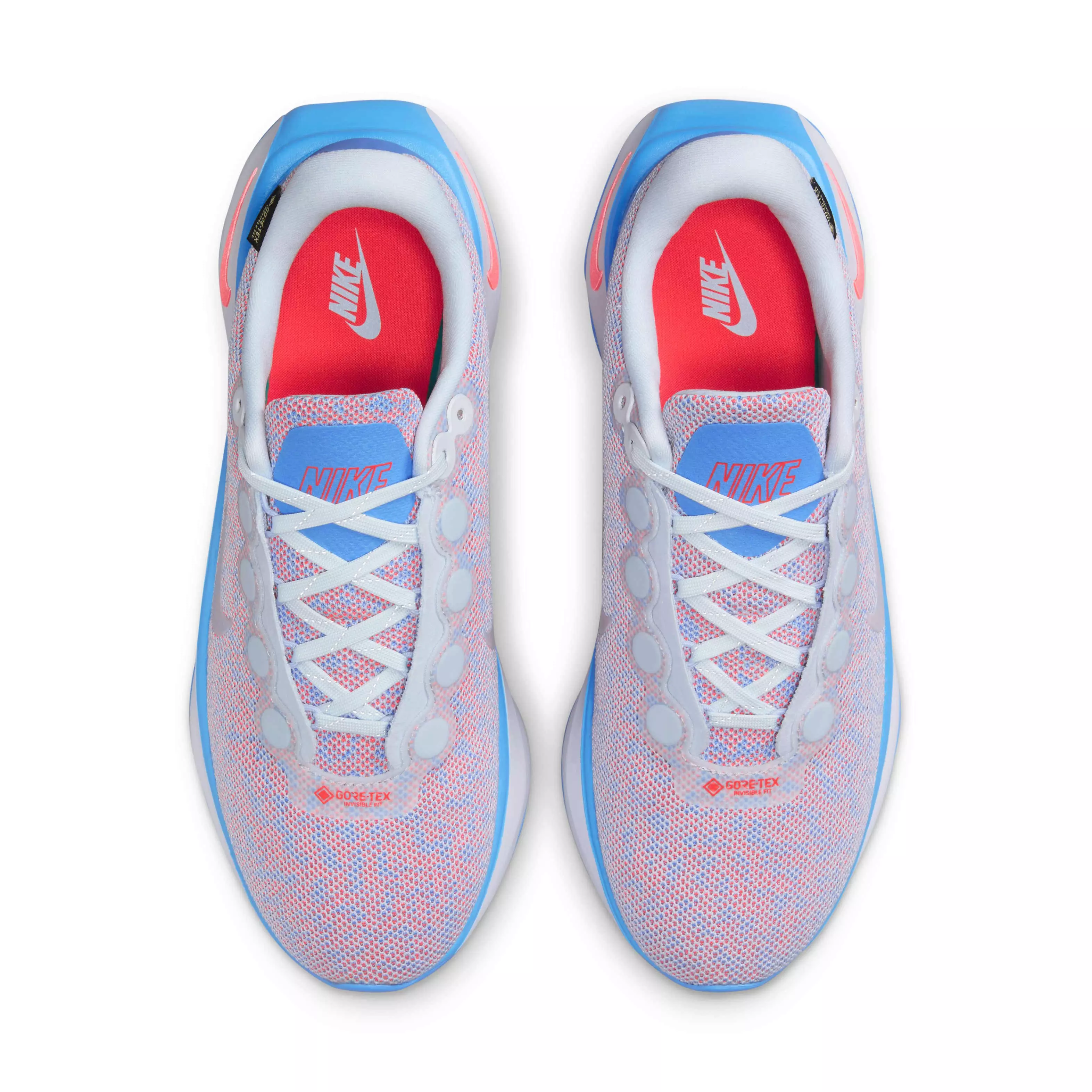 Nike Motiva "Blue Tint/University Blue/Bright Crimson/Blue Tint" Women's Walking Shoe - BLUE/BLUE/CRIMSON/BLUE