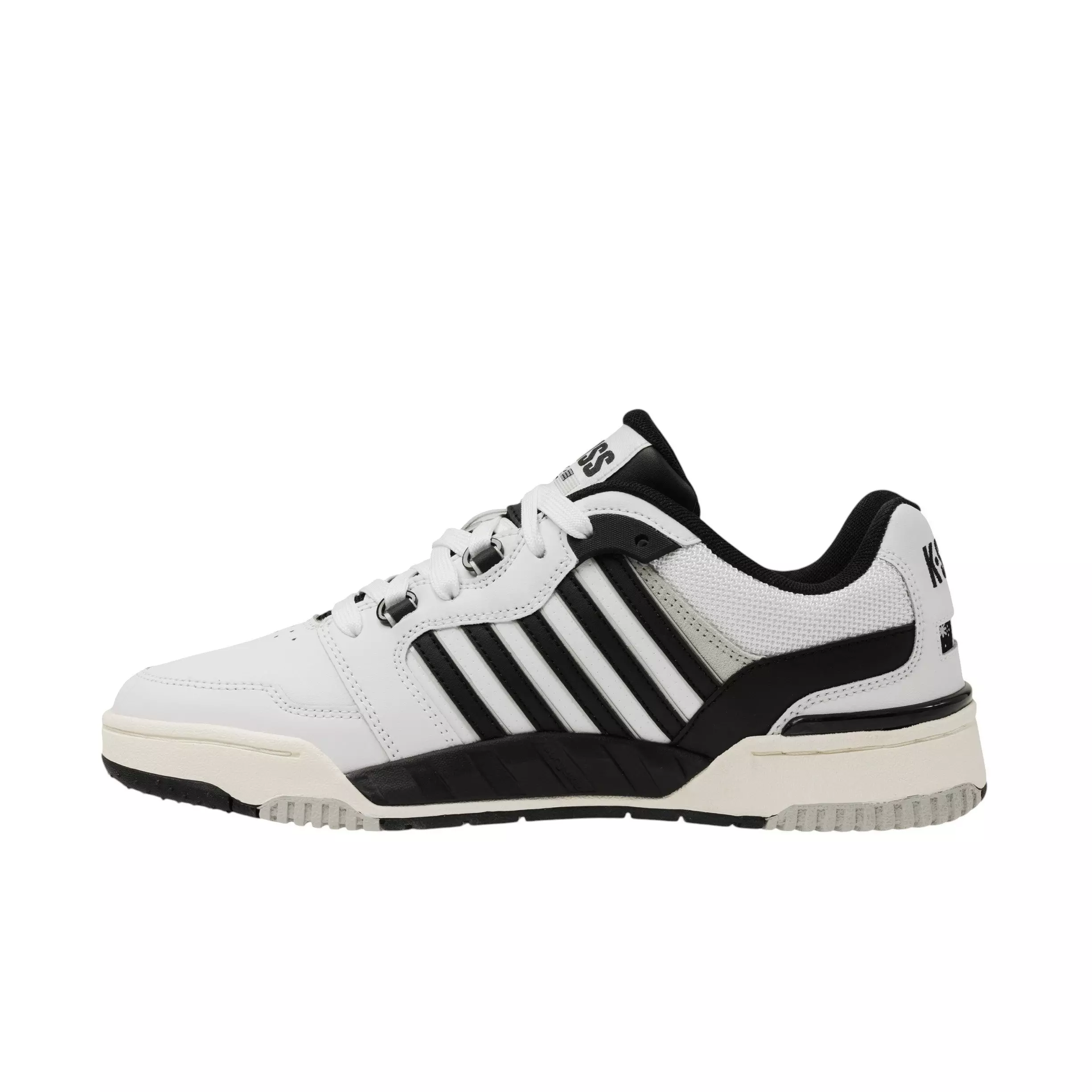 K-Swiss SI-18 Rival "White/Grey/Black" Men's Shoe - WHITE/GREY/BLACK