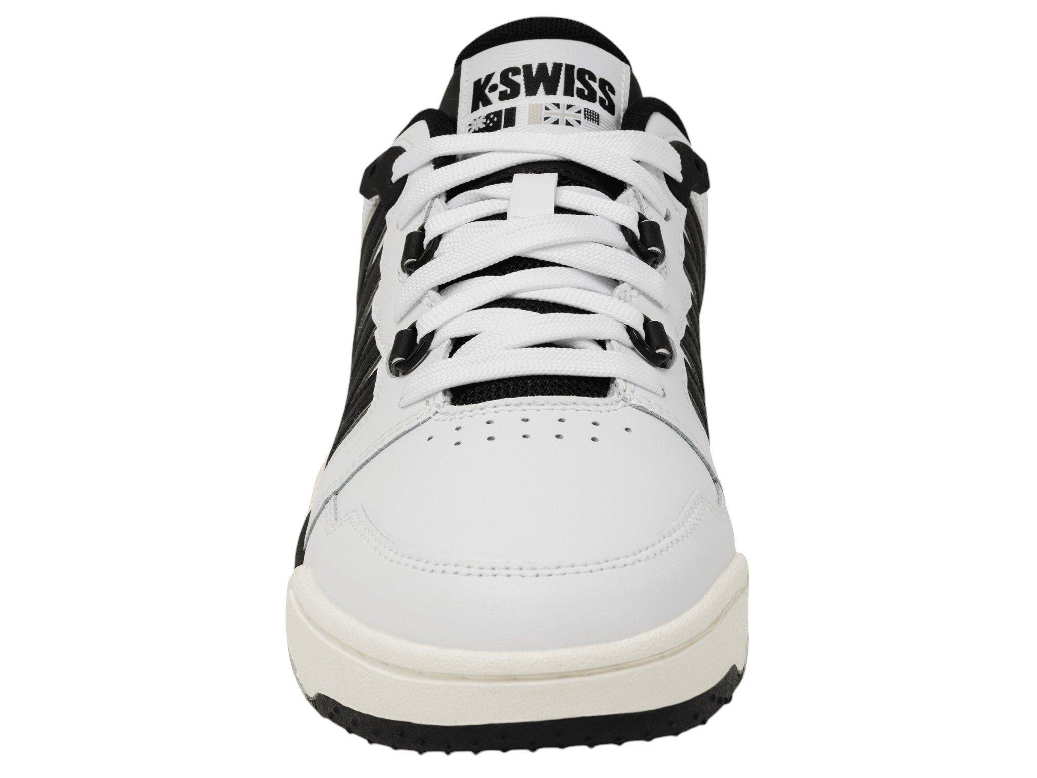 K-Swiss SI-18 Rival "White/Grey/Black" Men's Shoe - WHITE/GREY/BLACK