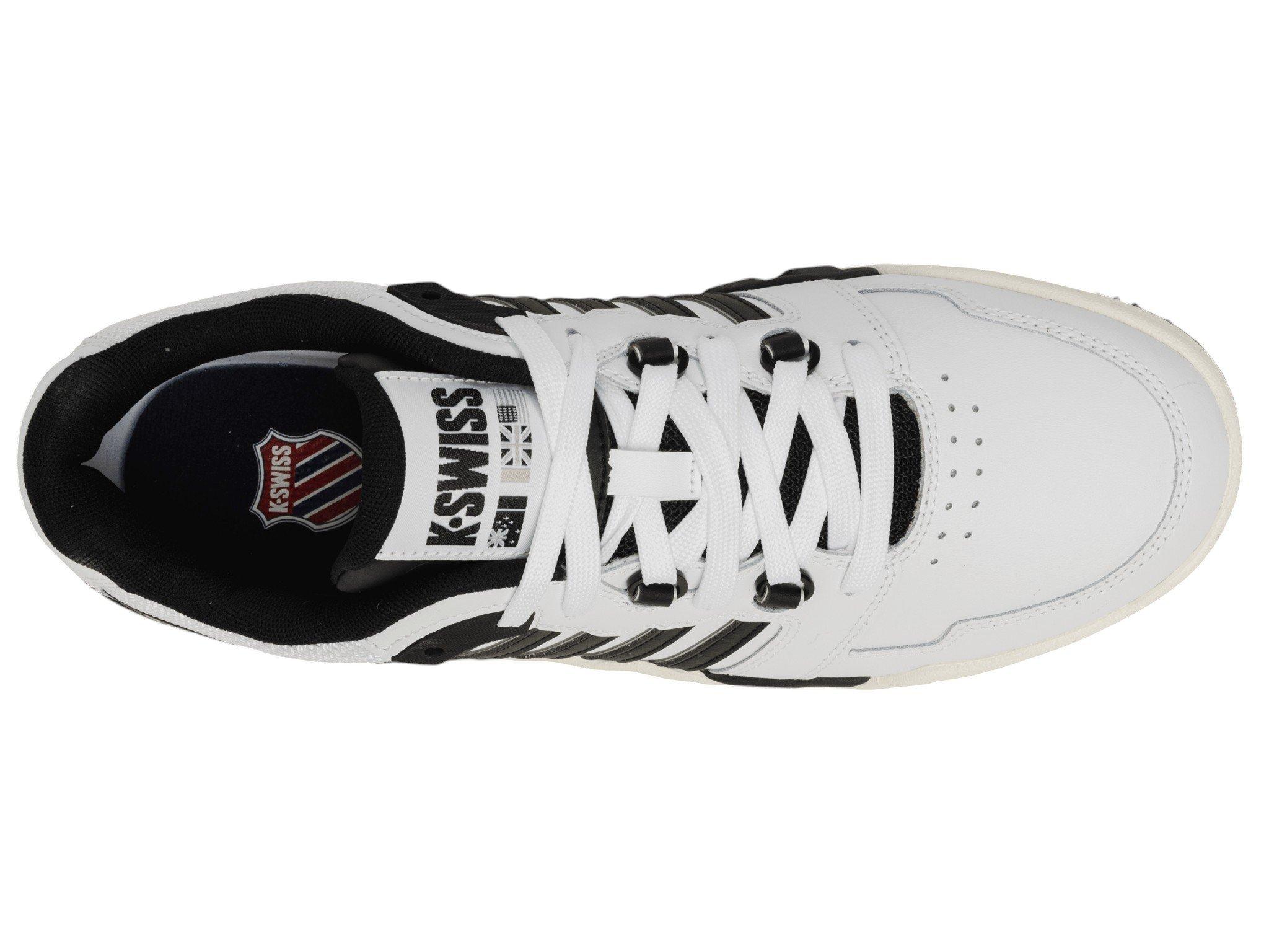 K-Swiss SI-18 Rival "White/Grey/Black" Men's Shoe - WHITE/GREY/BLACK