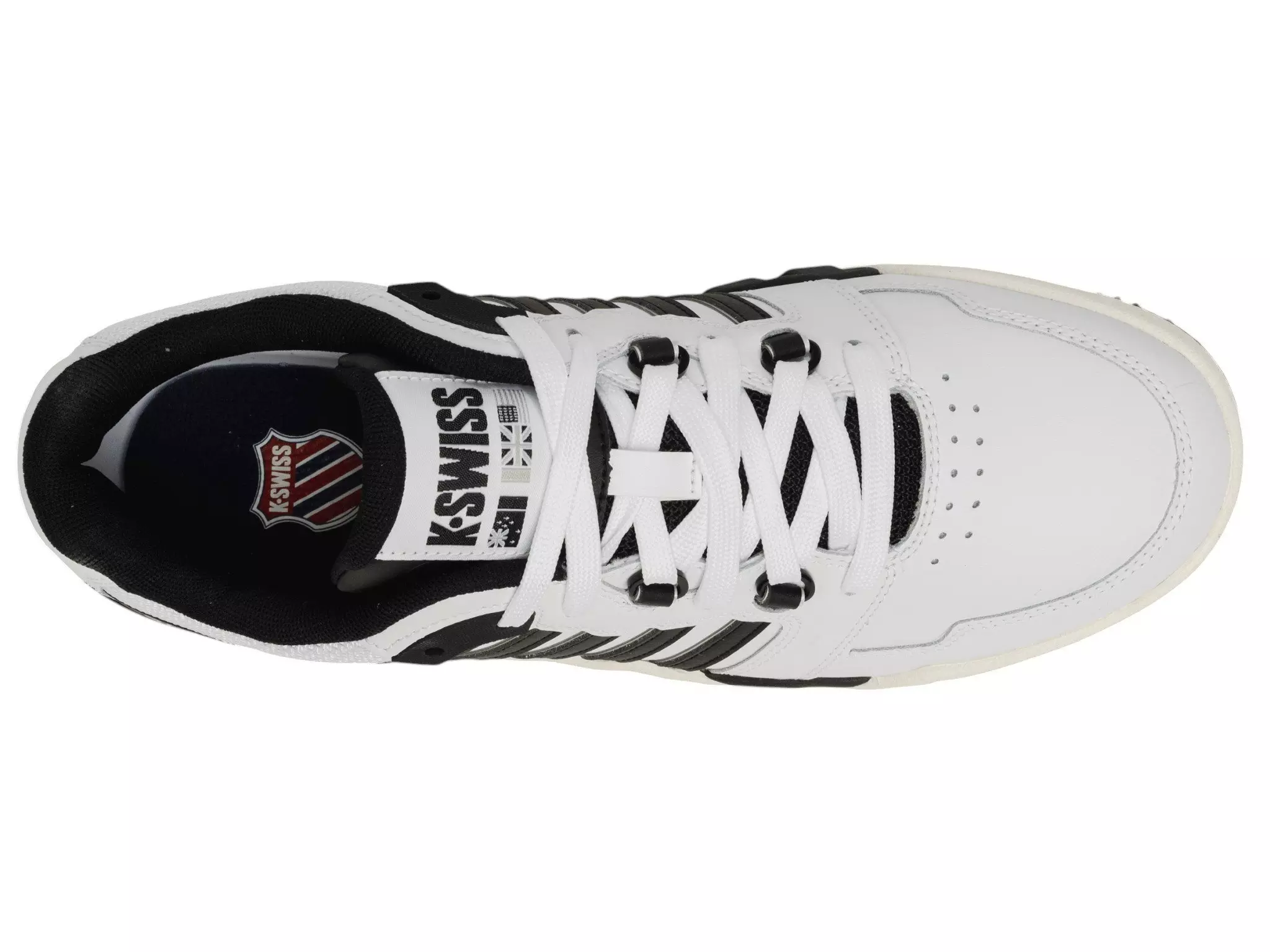 K-Swiss SI-18 Rival "White/Grey/Black" Men's Shoe - WHITE/GREY/BLACK