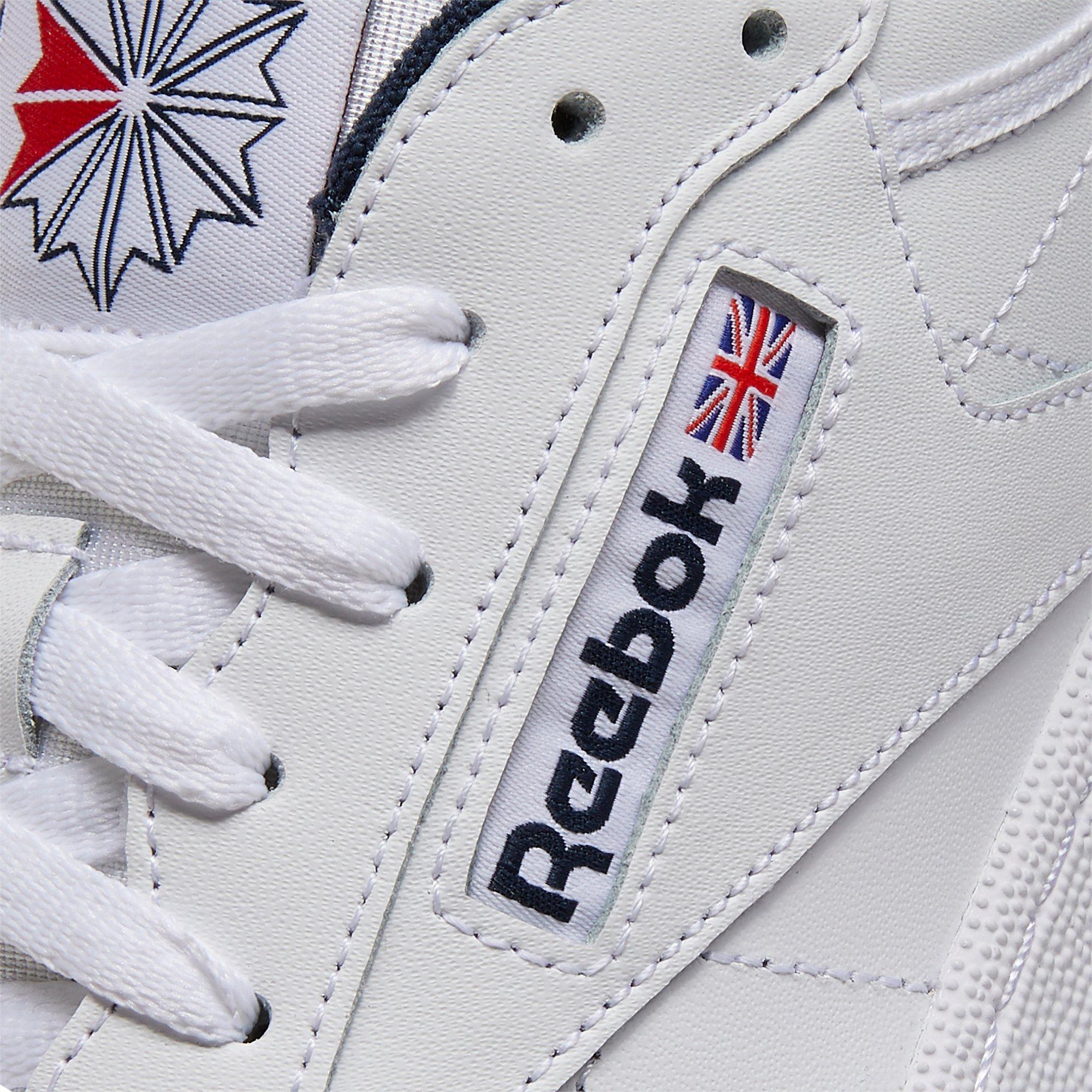 Reebok Club C 85 "White/Navy" Men's Shoe - WHITE/NAVY Thumbnail View 5