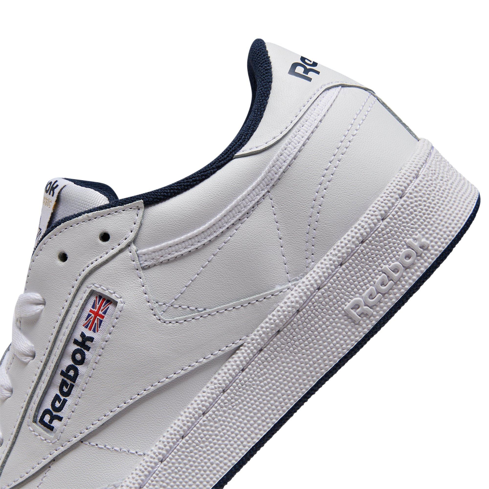 Reebok Club C 85 "White/Navy" Men's Shoe - WHITE/NAVY Thumbnail View 6