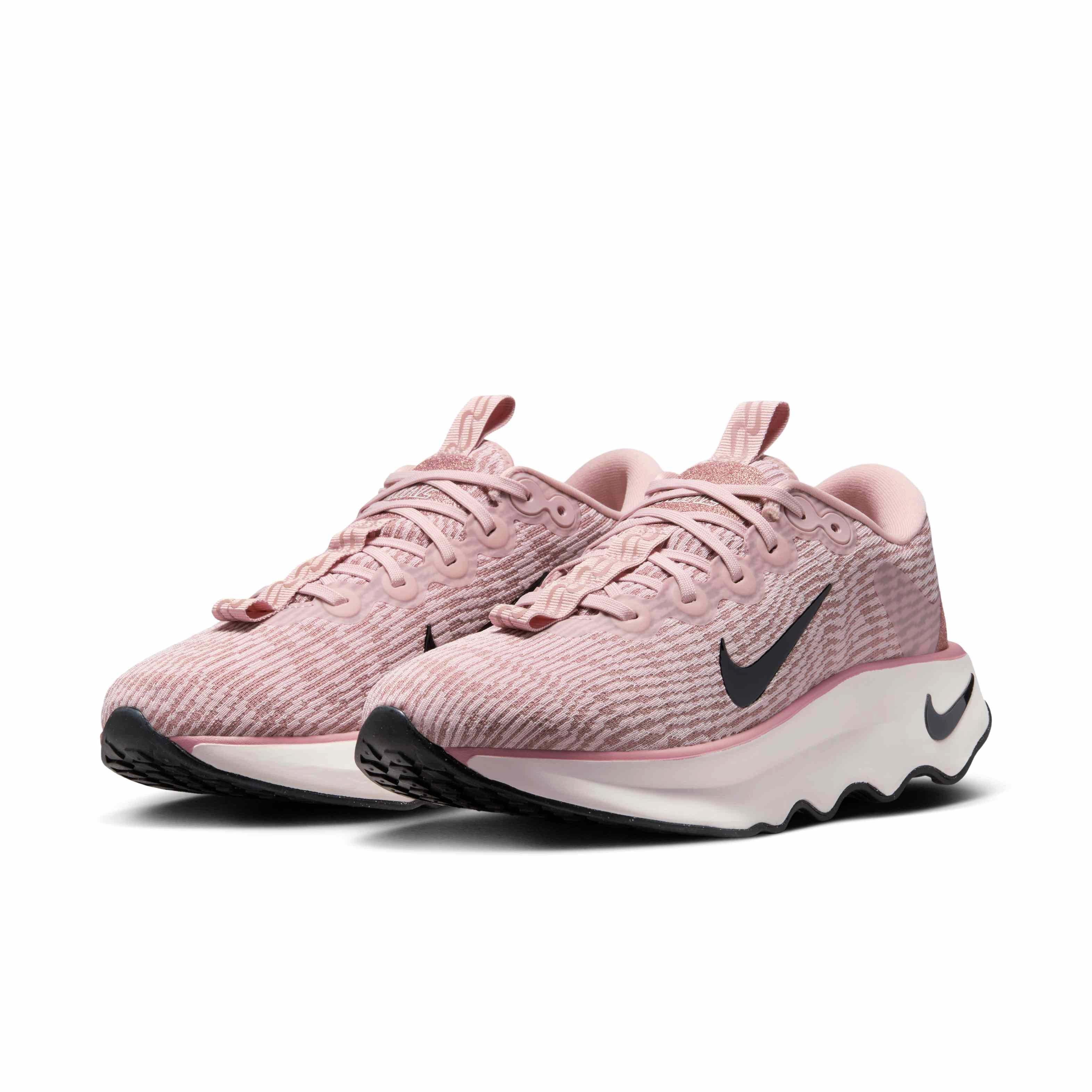 Nike Motiva "Pink Oxford/Particle Pink/Light Soft Pink/Anthracite" Women's Walking Shoe - PINK/PINK/LT PINK/ANTHRACITE Thumbnail View 3
