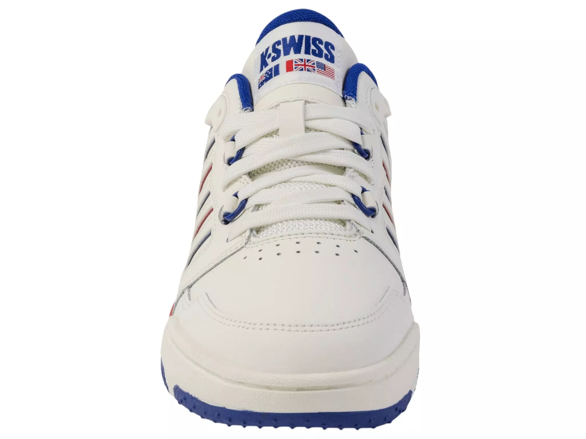 K-Swiss SI-18 Rival "Snow White/Navy/Red" Men's Shoe - SNOW WHITE/NAVY/RED
