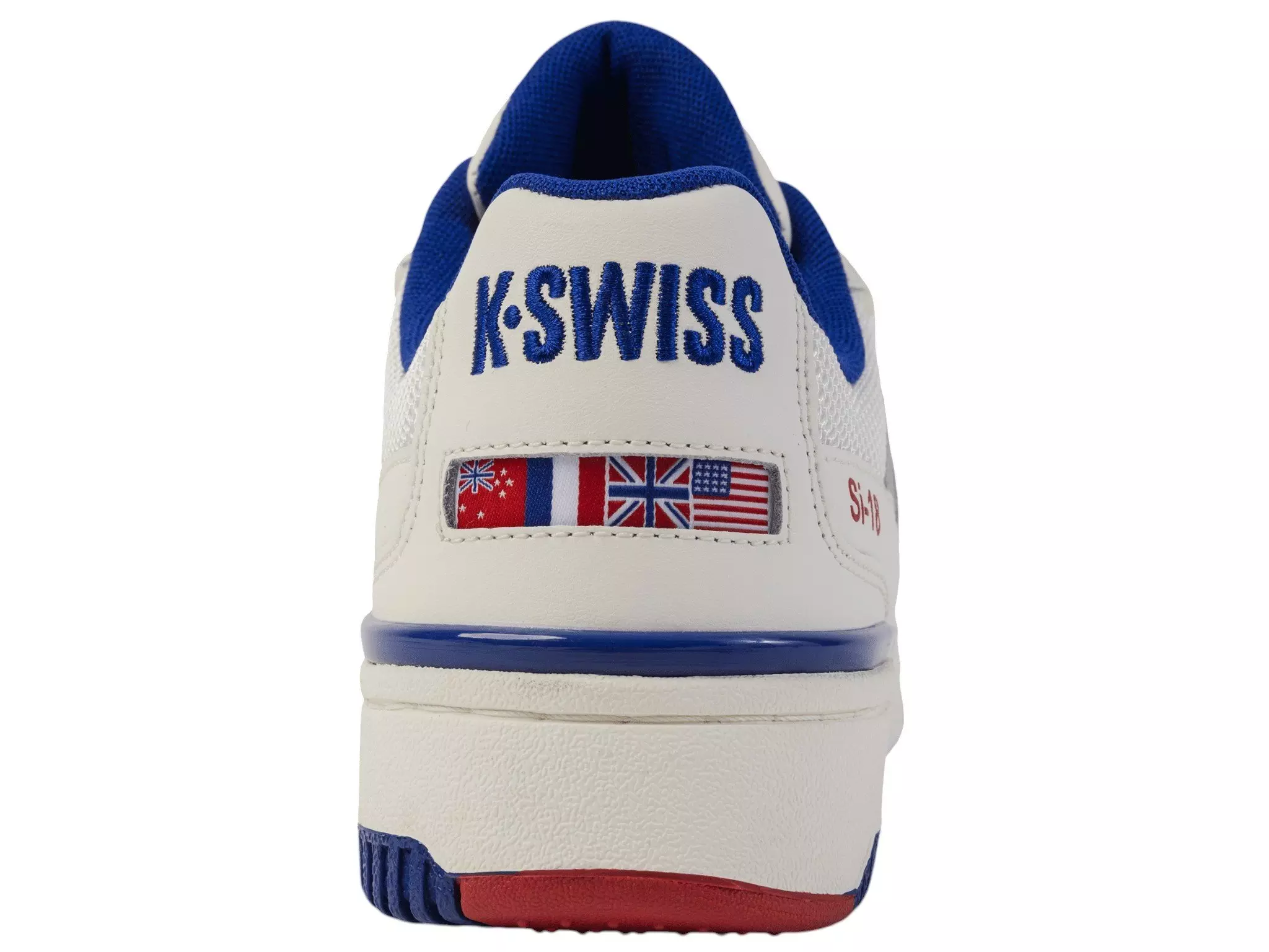 K-Swiss SI-18 Rival "Snow White/Navy/Red" Men's Shoe - SNOW WHITE/NAVY/RED