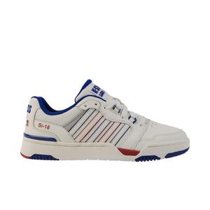 K-Swiss SI-18 Rival "Snow White/Navy/Red" Men's Shoe - SNOW WHITE/NAVY/RED