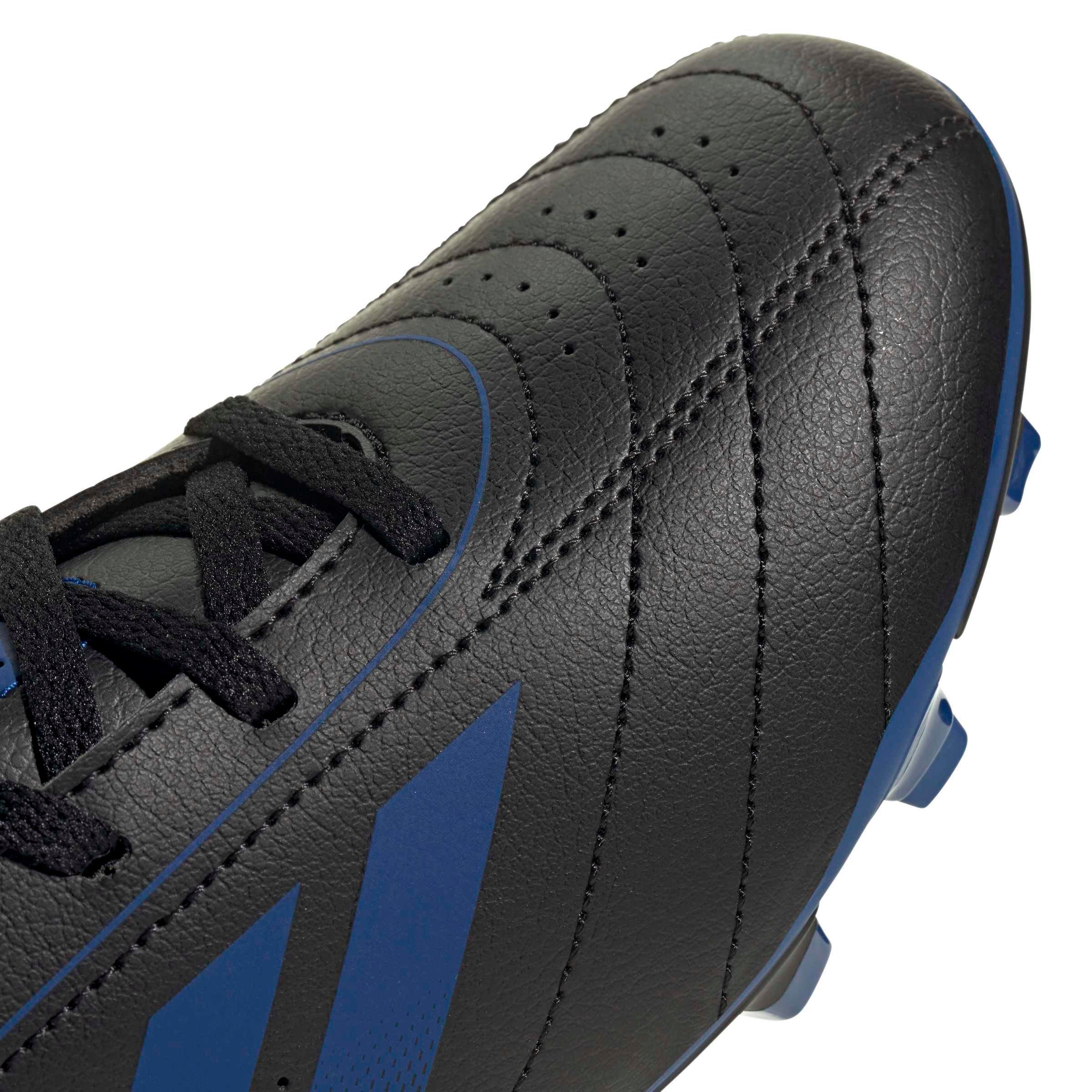adidas Goletto IX FG "Team Royal Blue/Core Black/Team Royal Blue" Grade School Kids' Soccer Cleat - ROYAL/BLACK/ROYAL Thumbnail View 7