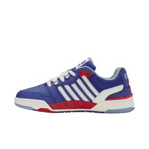 K-Swiss SI-18 Rival "Surf The Web/Mars Red/Blue Blizzard" Men's Shoe - WHITE/RED/BLUE