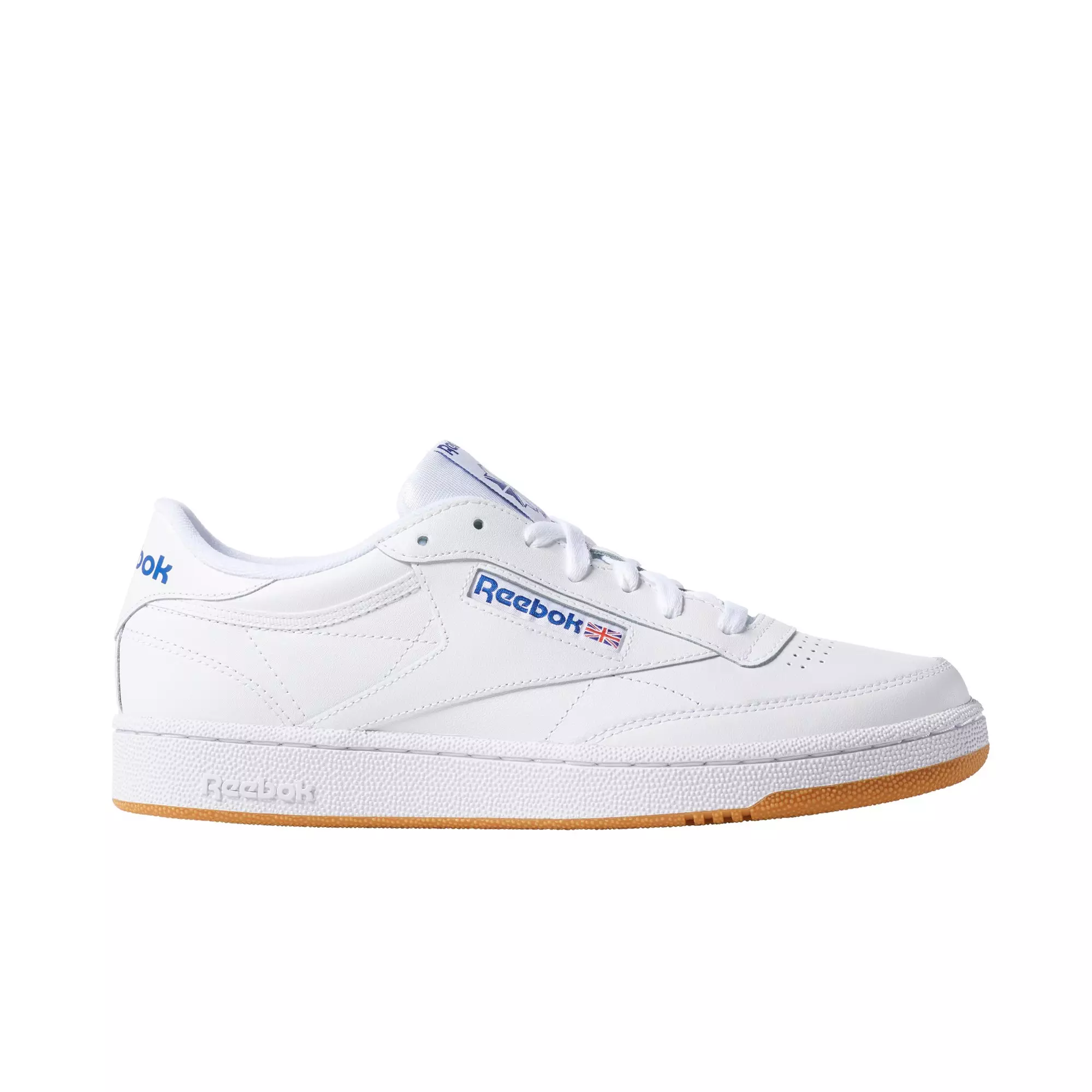 Reebok Club C 85 White/Royal Men's Shoe - Hibbett