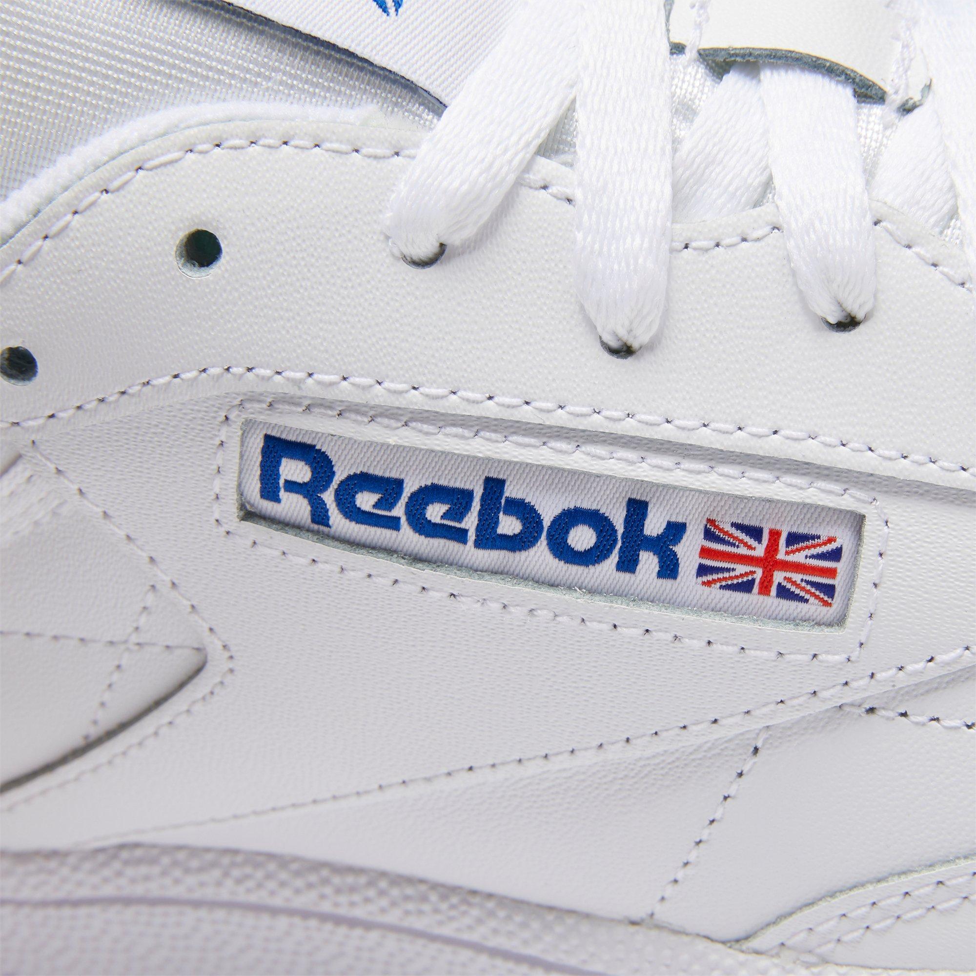 Reebok Club C 85 "White/Royal" Men's Shoe - WHITE/ROYAL Thumbnail View 5
