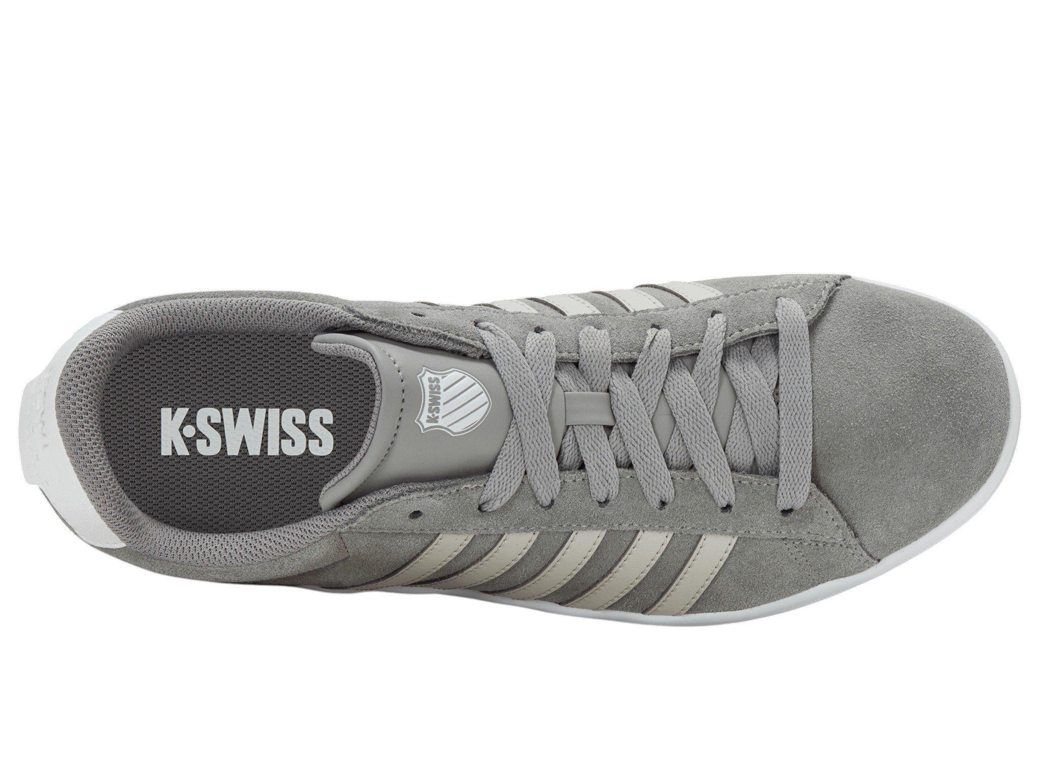 K-Swiss Court Tiebreak II SDE "Ultimate Grey/Light Grey" Men's Shoe - ULTIMATE GREY/LIGHT GREY