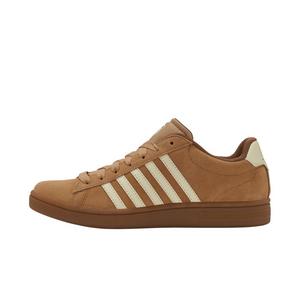 K-Swiss Court Tiebreak II SDE "Indian Tan/Creme Brulee/Gum" Men's Shoe - TAN/BROWN/GUM