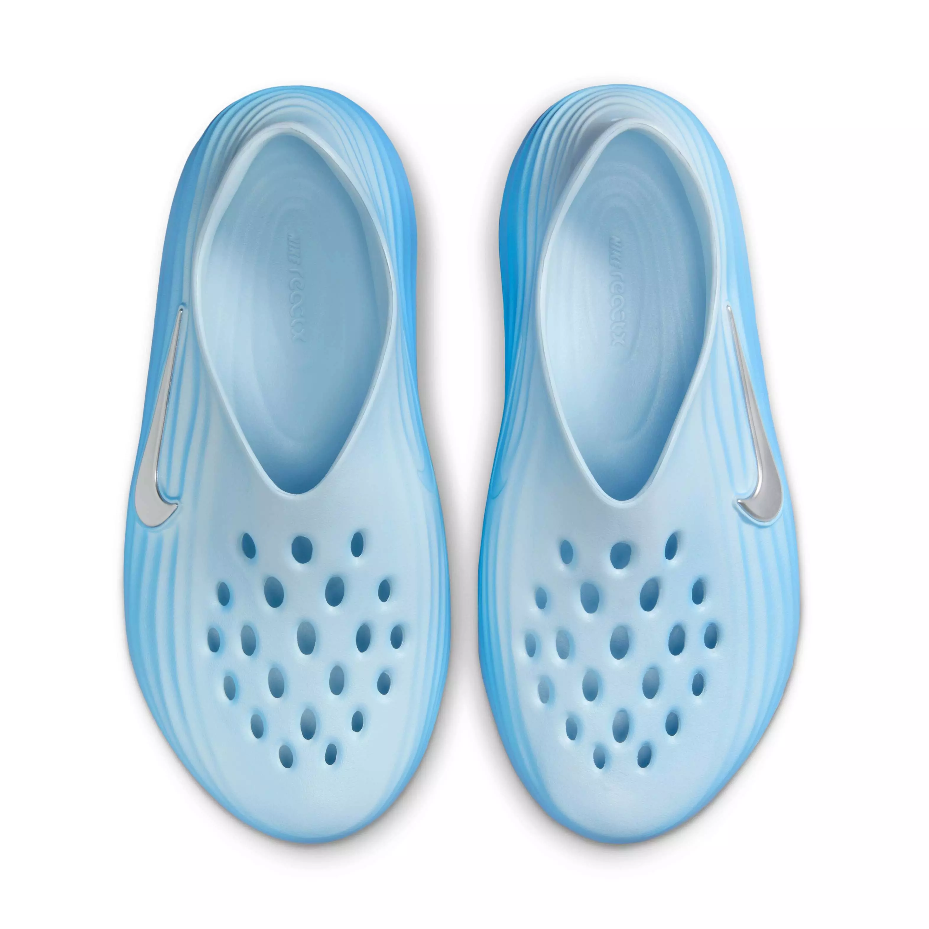 Nike ReactX Rejuven8 "Glacier Blue/University Blue/Metallic Silver" Women's Shoe - BLUE/BLUE/SILVER