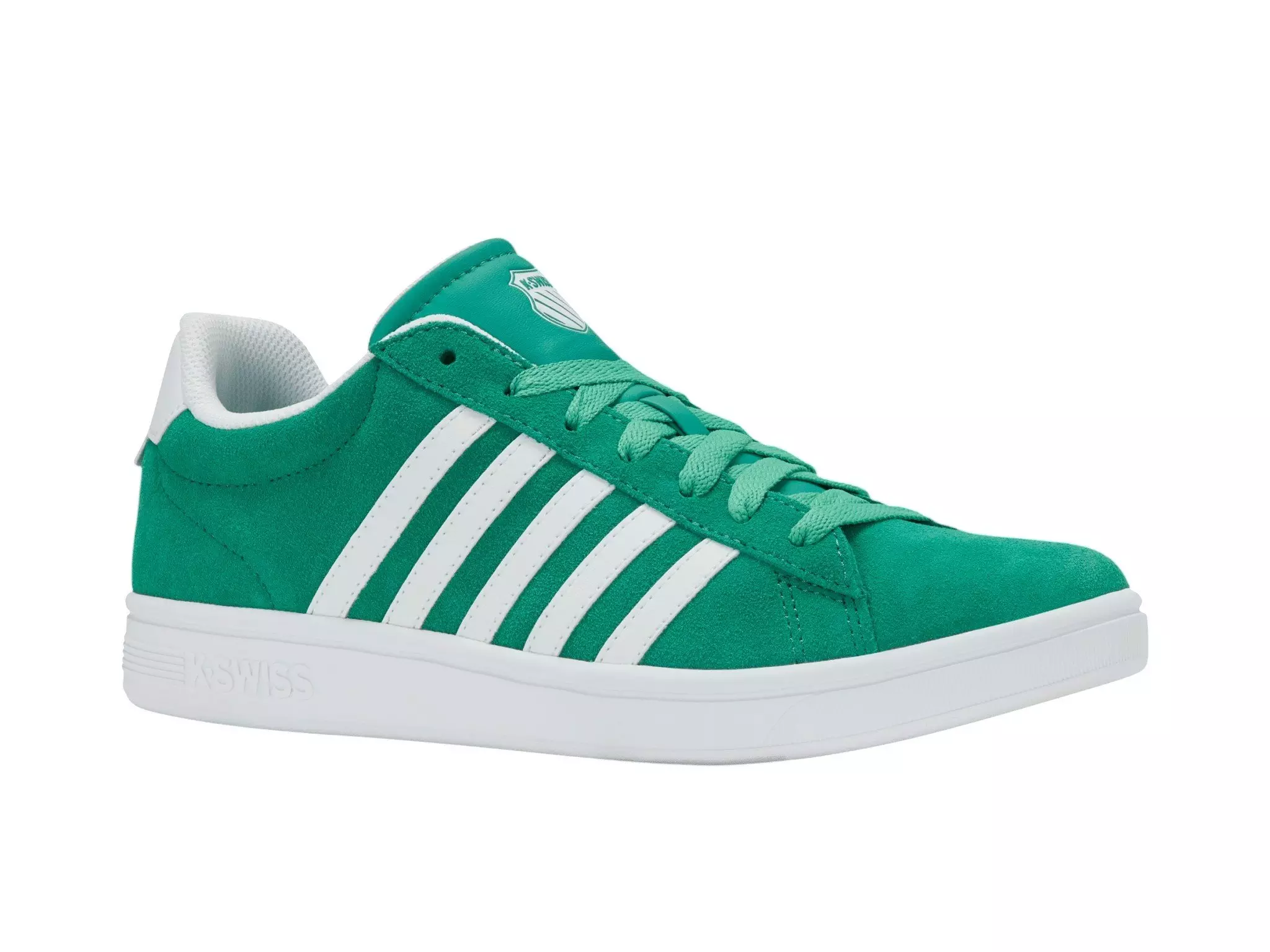 K-Swiss Court Tiebreak II SDE "Alhambra/White" Men's Shoe - GREEN/WHITE
