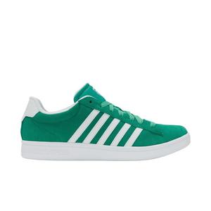 K-Swiss Court Tiebreak II SDE "Alhambra/White" Men's Shoe - GREEN/WHITE