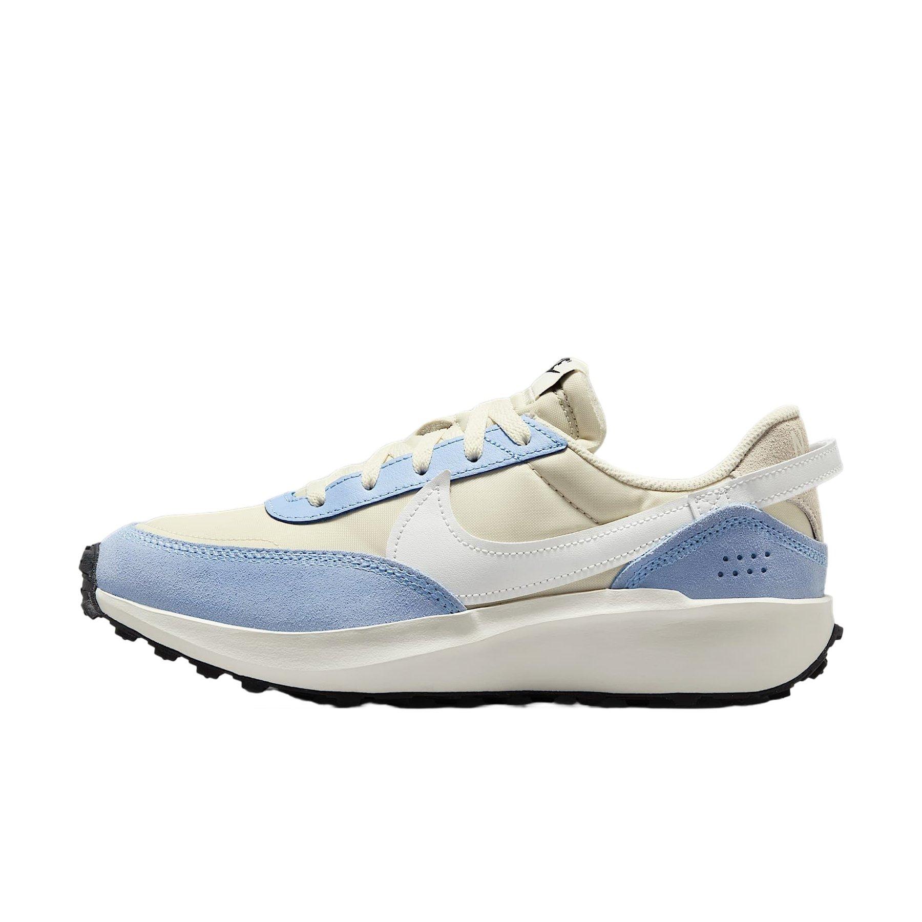 Nike Waffle Debut "Soft Pearl/Aluminium/Black/Summit White" Women's Shoe - PEARL/BLUE/WHITE Thumbnail View 2
