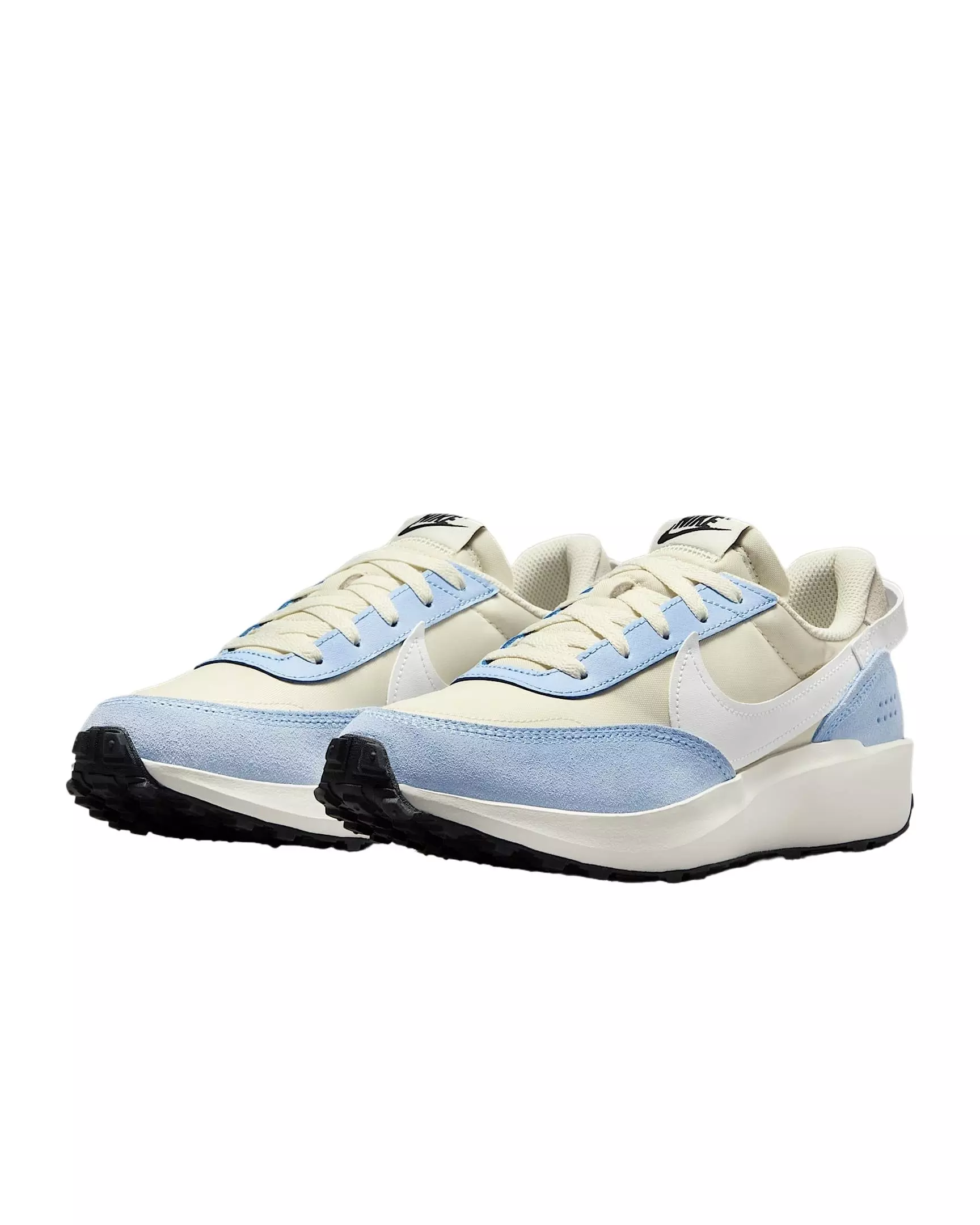 Nike Waffle Debut "Soft Pearl/Aluminium/Black/Summit White" Women's Shoe - PEARL/BLUE/WHITE