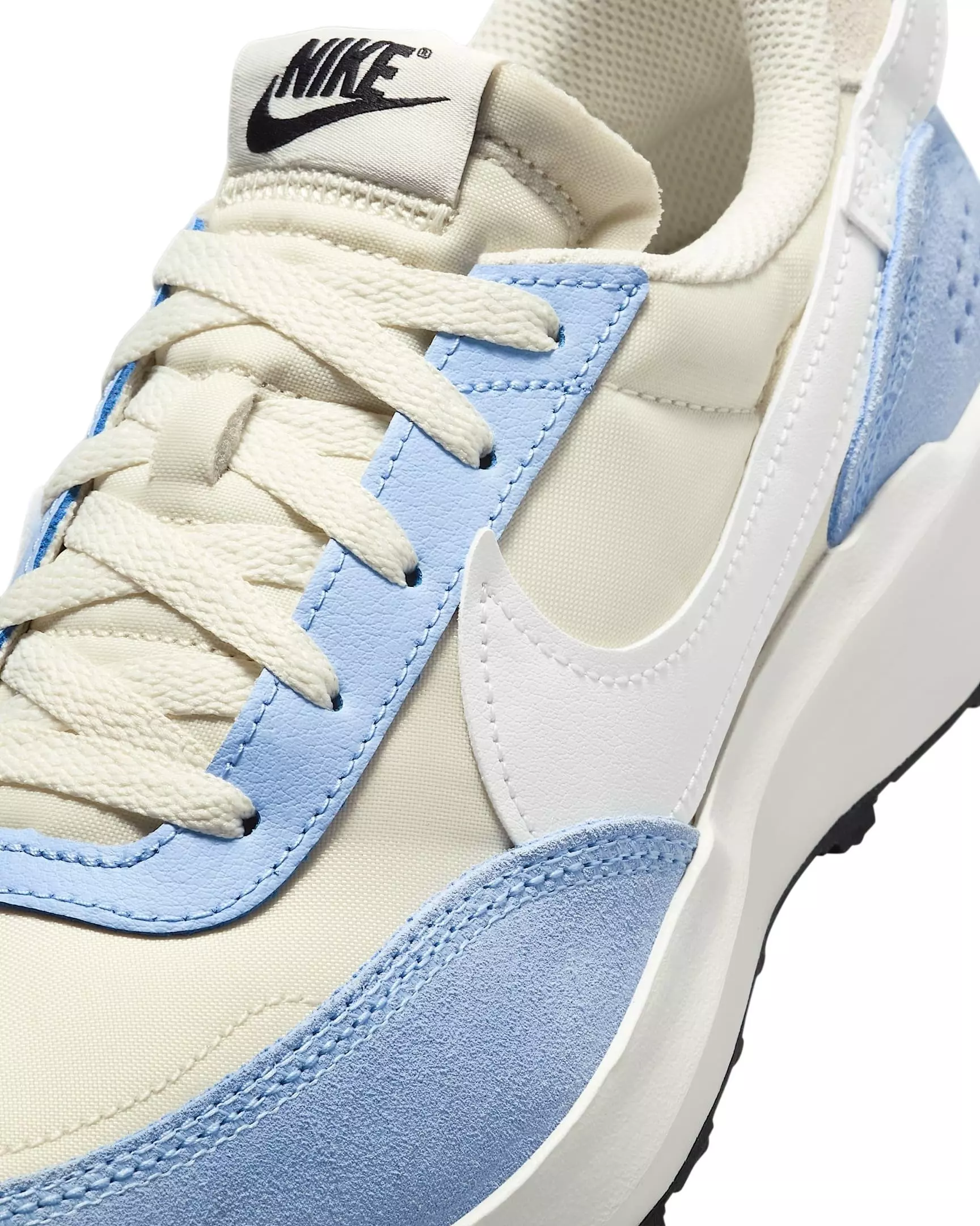 Nike Waffle Debut "Soft Pearl/Aluminium/Black/Summit White" Women's Shoe - PEARL/BLUE/WHITE
