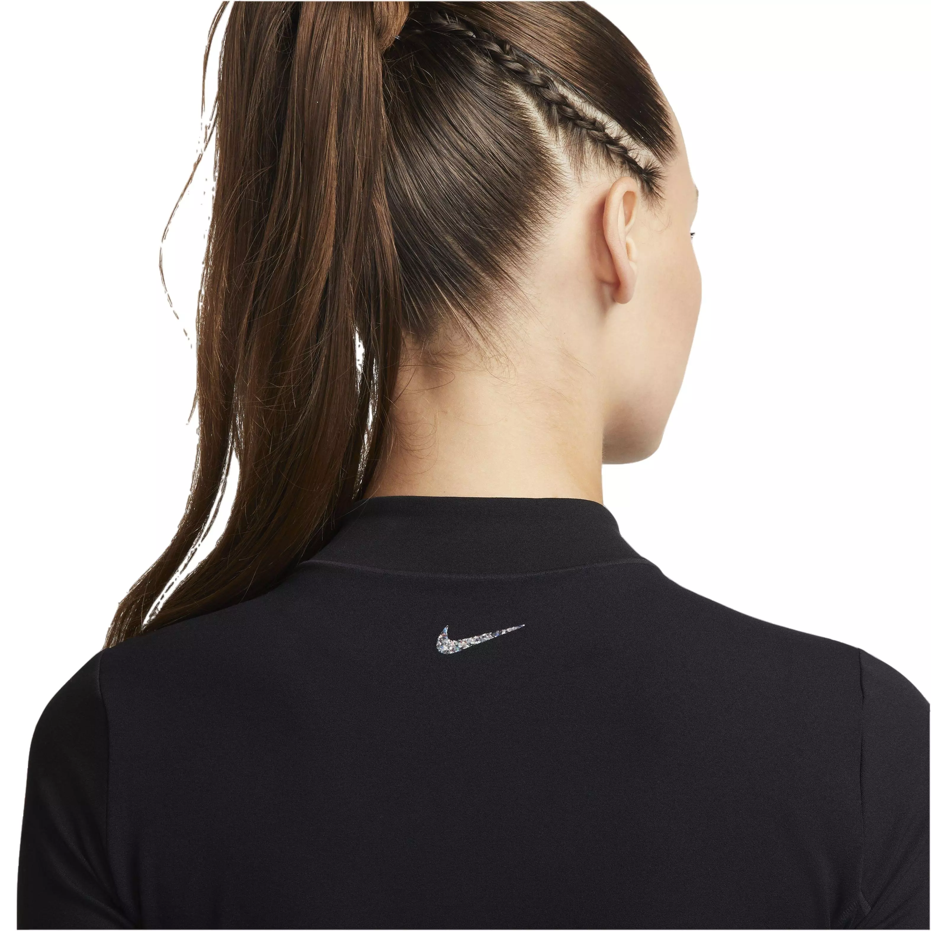 Nike Women's Yoga Dri-FIT Luxe Fitted Jacket - BLACK