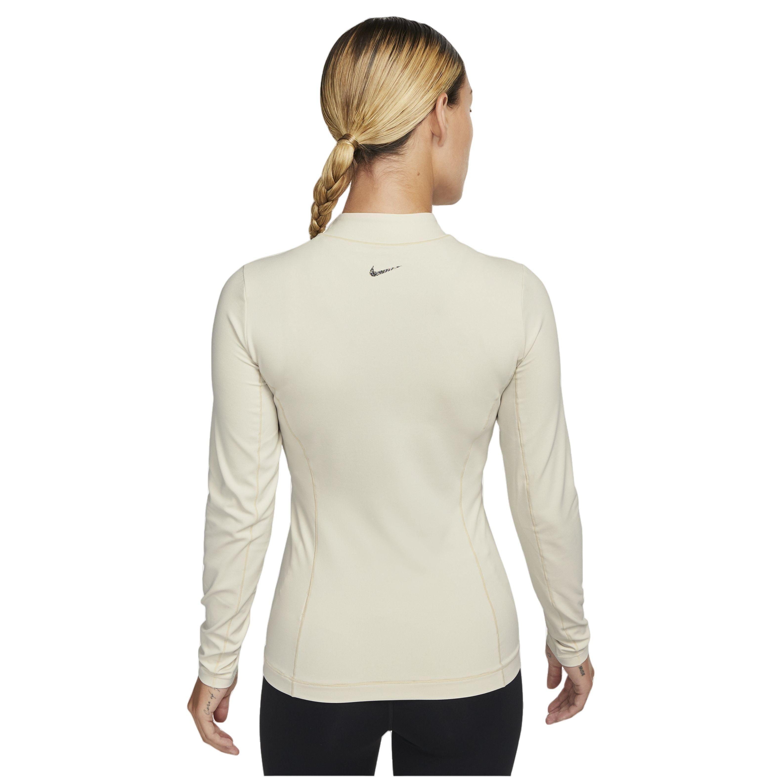 Nike Women's Yoga Dri-FIT Luxe Fitted Jacket - BLACK Thumbnail View 2