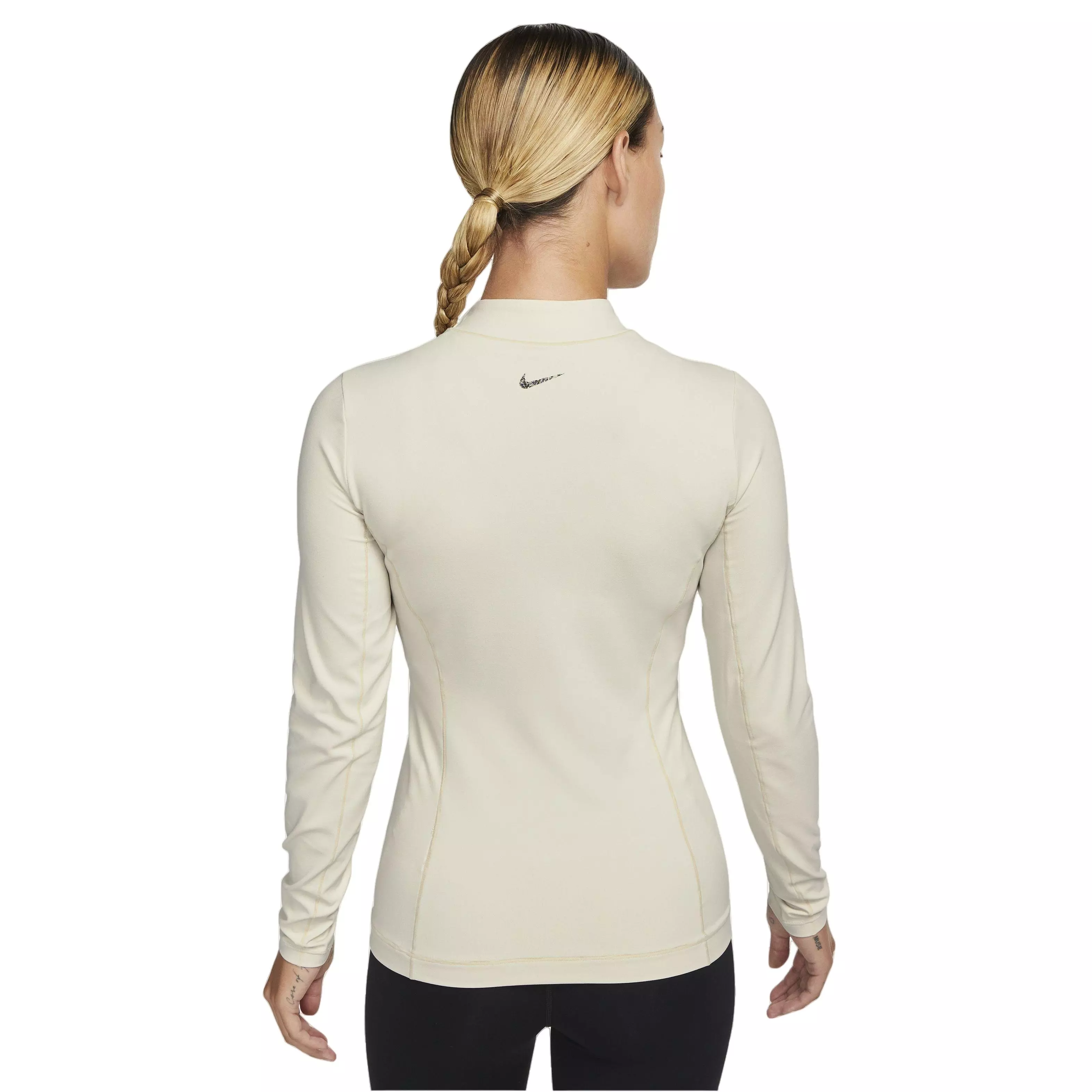Nike Women's Yoga Dri-FIT Luxe Fitted Jacket - BLACK