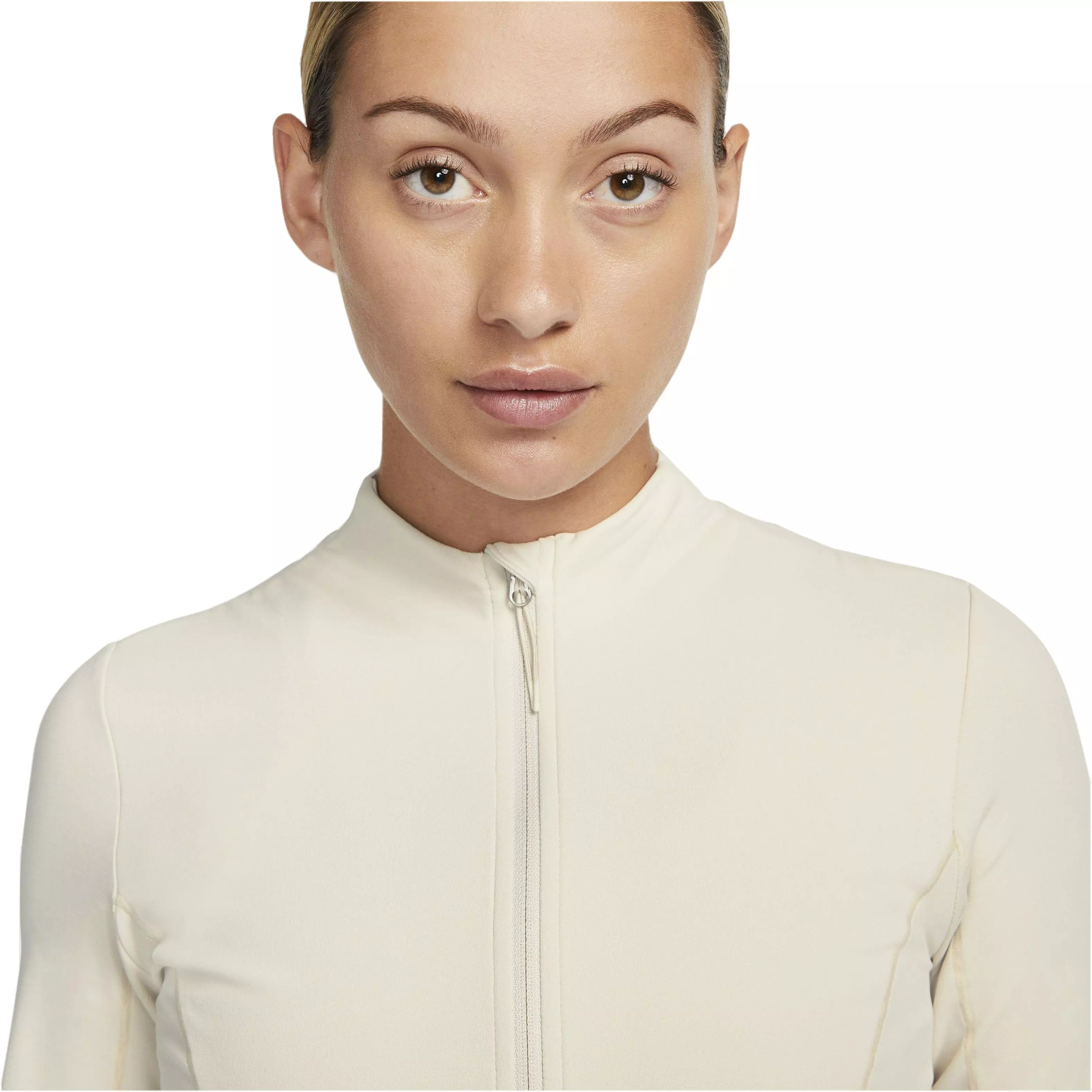 Nike Women's Yoga Dri-FIT Luxe Fitted Jacket - BLACK