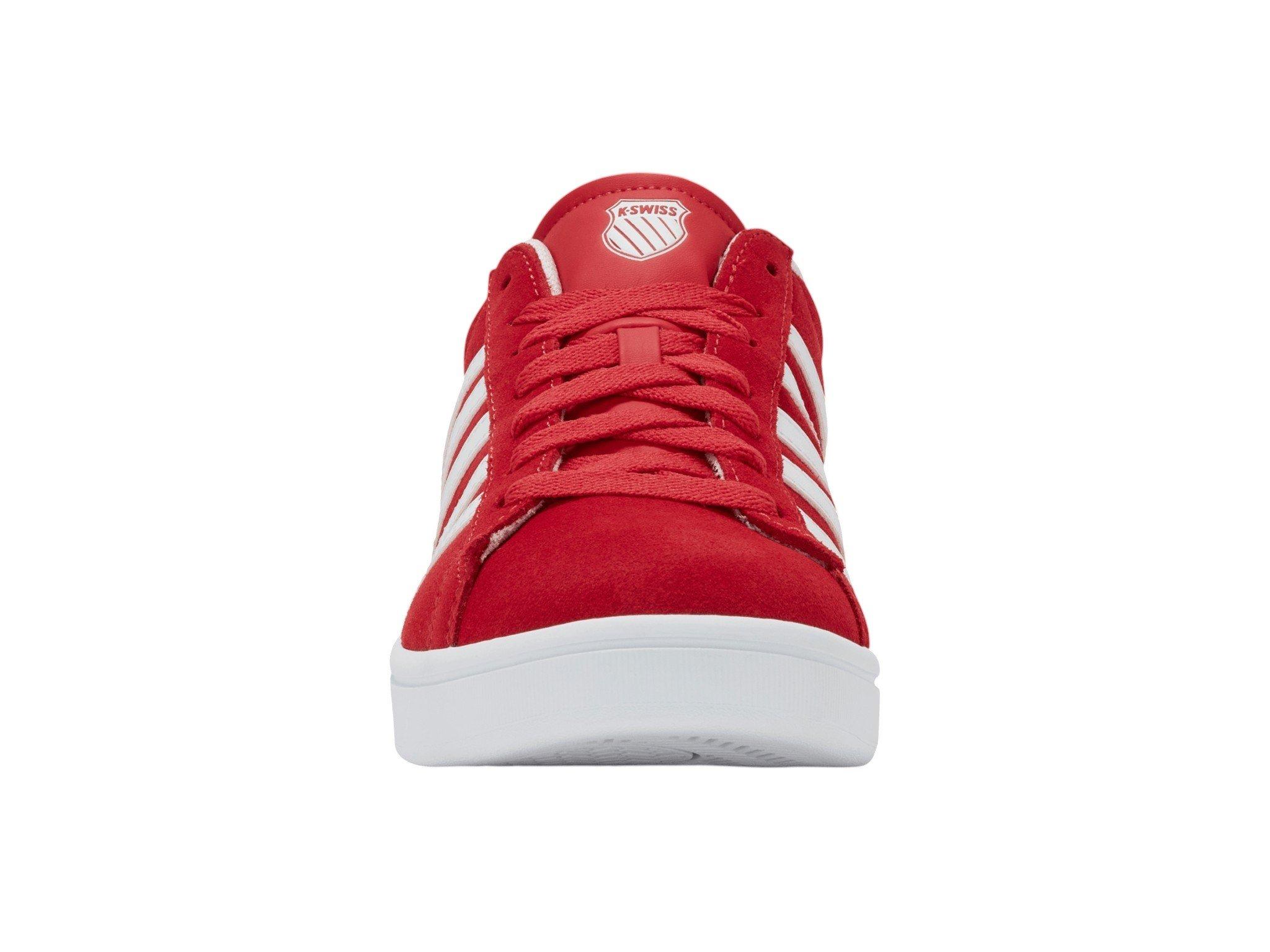 K-Swiss Court Tiebreak II SDE "Mars Red/White" Men's Shoe - MARS RED/WHITE