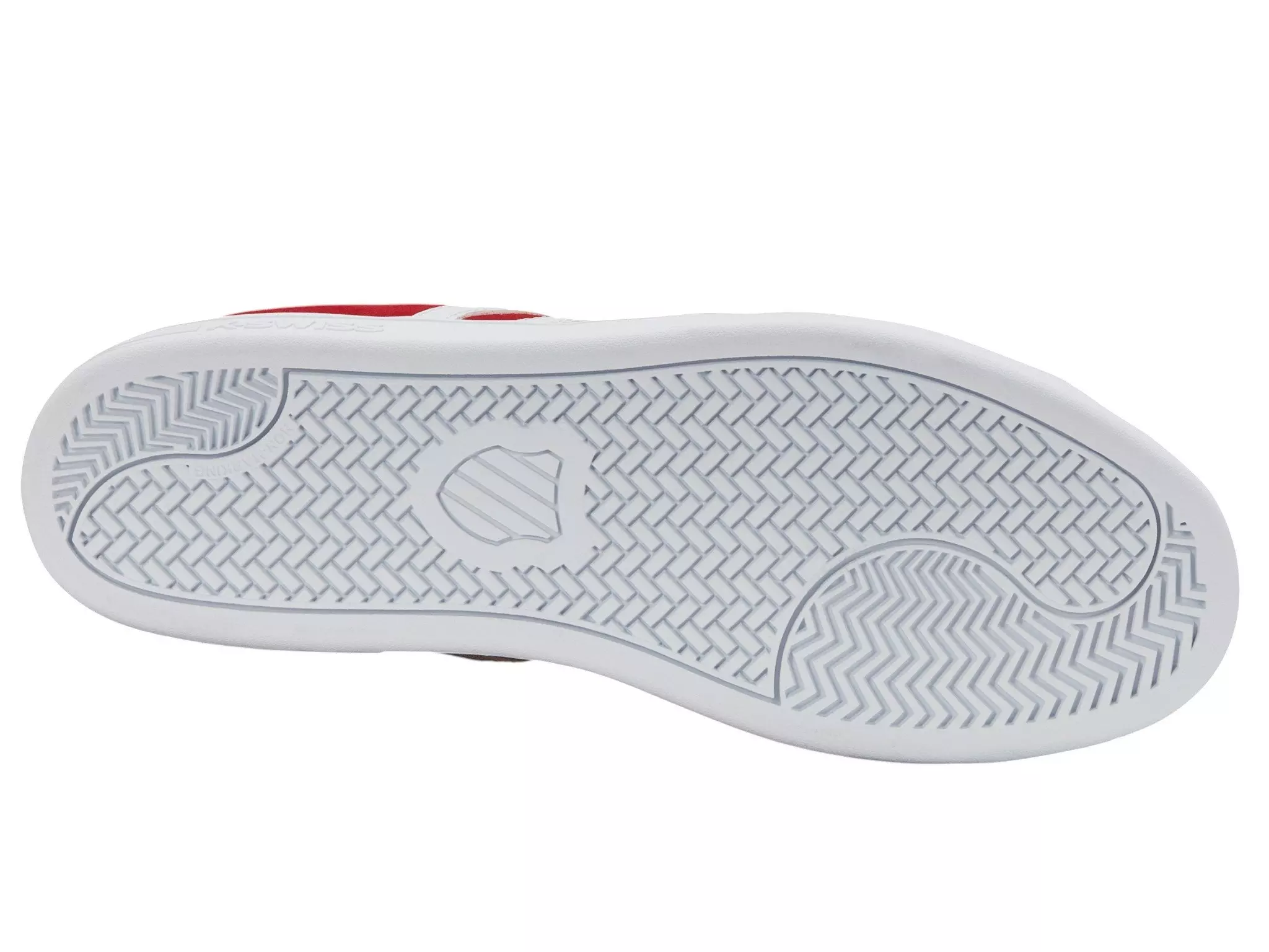 K-Swiss Court Tiebreak II SDE "Mars Red/White" Men's Shoe - MARS RED/WHITE